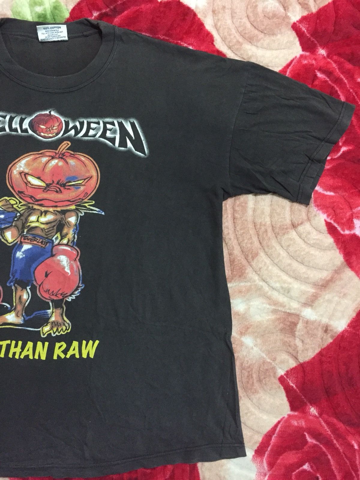 Band Tees × Vintage Vintage Helloween Band Shirt Better Than Raw World Tour Tee Size US L / EU 52-54 / 3 - 2 Thumbnail