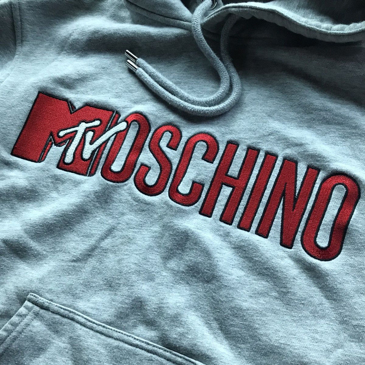 H&M × Moschino H&MOSCHINO MTV HOODIE IN GREY Size US S / EU 44-46 / 1 - 2 Thumbnail
