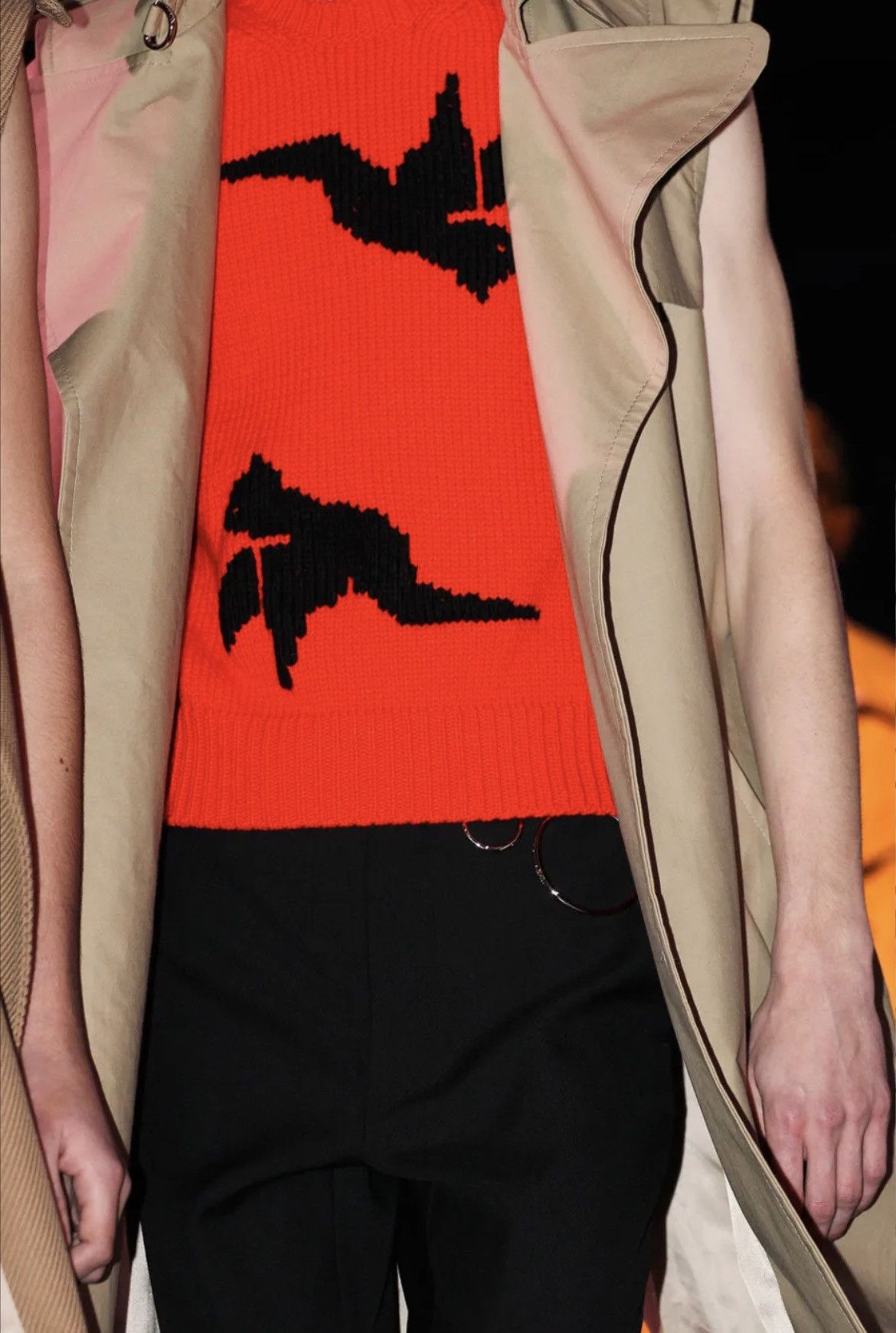 Raf Simons Intarsia Knit Bird Vest - A/W '15 Size US S / EU 44-46 / 1 - 8 Thumbnail