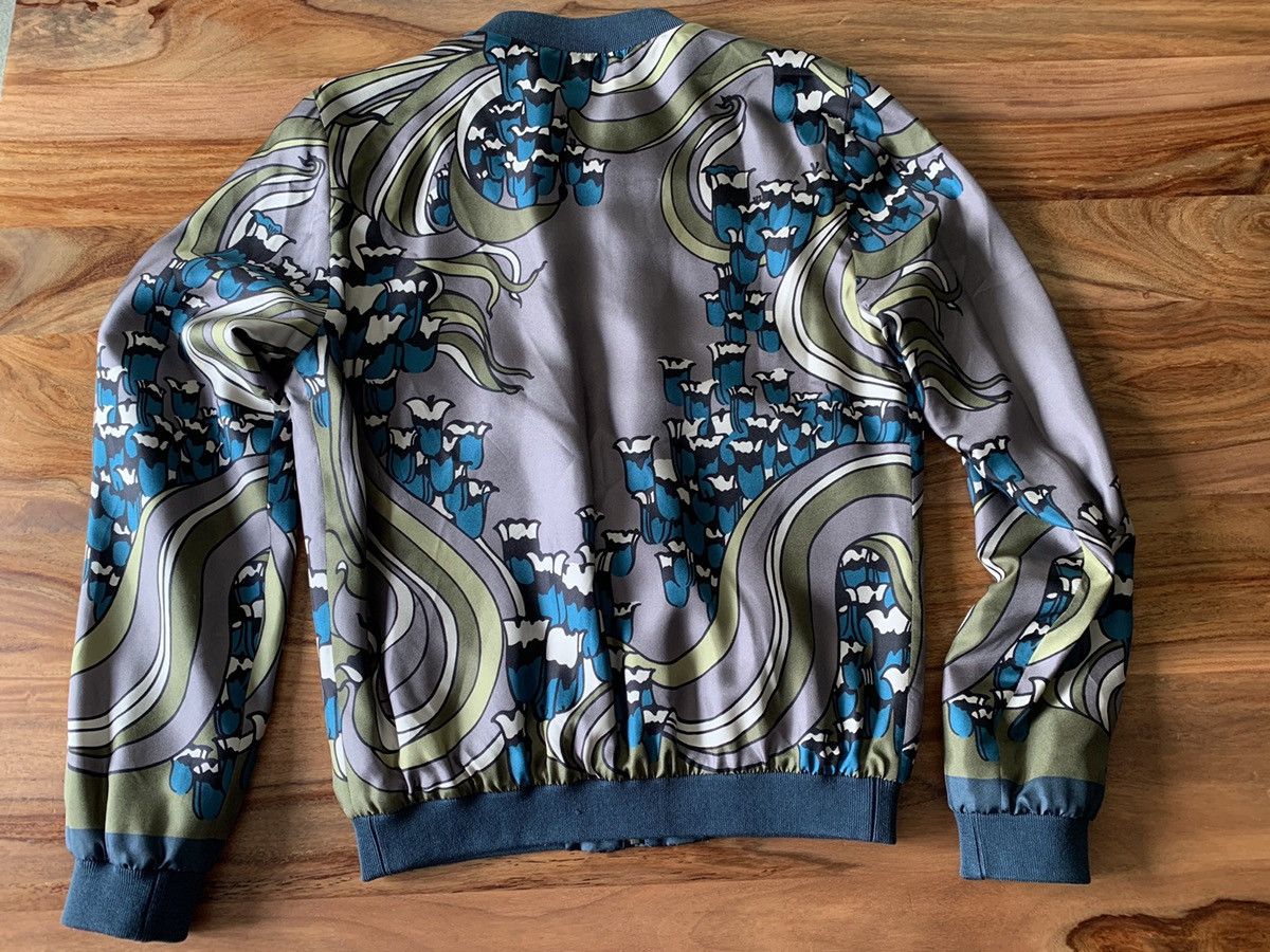 Dolce & Gabbana Dolce & Gabbana 100% Silk Jacket IT48 Green Size US M / EU 48-50 / 2 - 6 Thumbnail