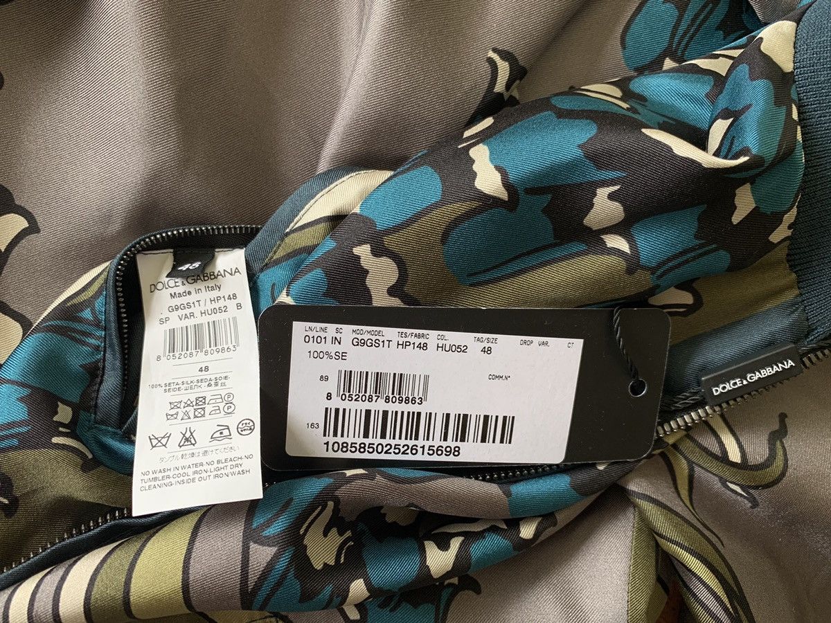 Dolce & Gabbana Dolce & Gabbana 100% Silk Jacket IT48 Green Size US M / EU 48-50 / 2 - 3 Thumbnail