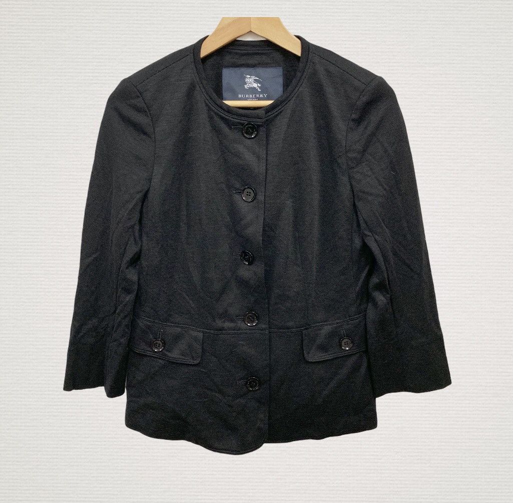 Burberry Burberry Black Jacket Size S / US 4 / IT 40 - 2 Thumbnail