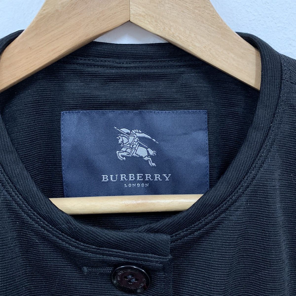 Burberry Burberry Black Jacket Size S / US 4 / IT 40 - 7 Thumbnail