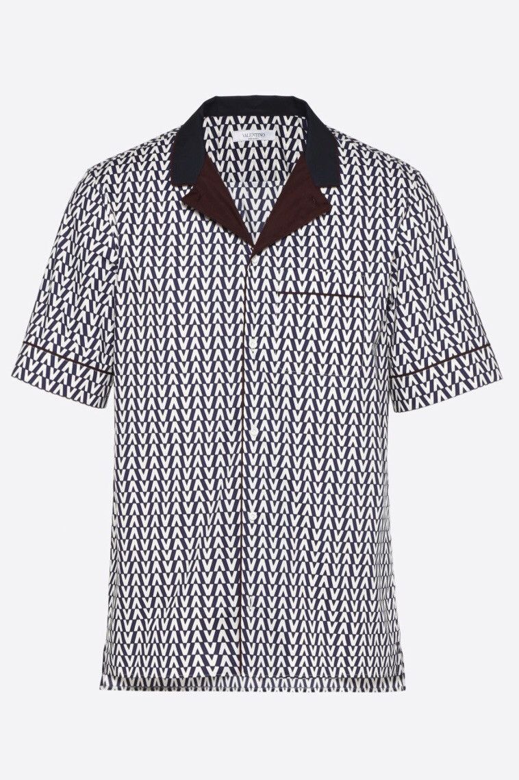 Valentino Valentino SS19 Runway Optical SS Shirt Size US S / EU 44-46 / 1 - 3 Thumbnail