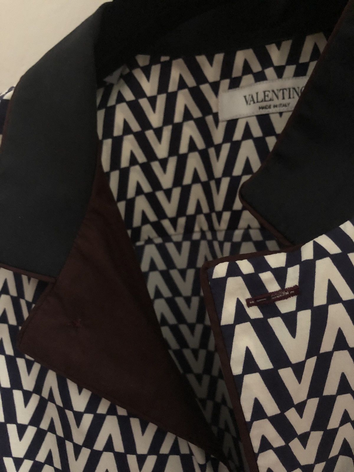 Valentino Valentino SS19 Runway Optical SS Shirt Size US S / EU 44-46 / 1 - 10 Thumbnail