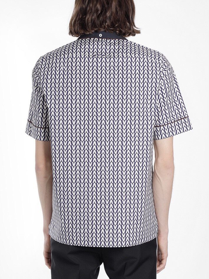 Valentino Valentino SS19 Runway Optical SS Shirt Size US S / EU 44-46 / 1 - 5 Thumbnail