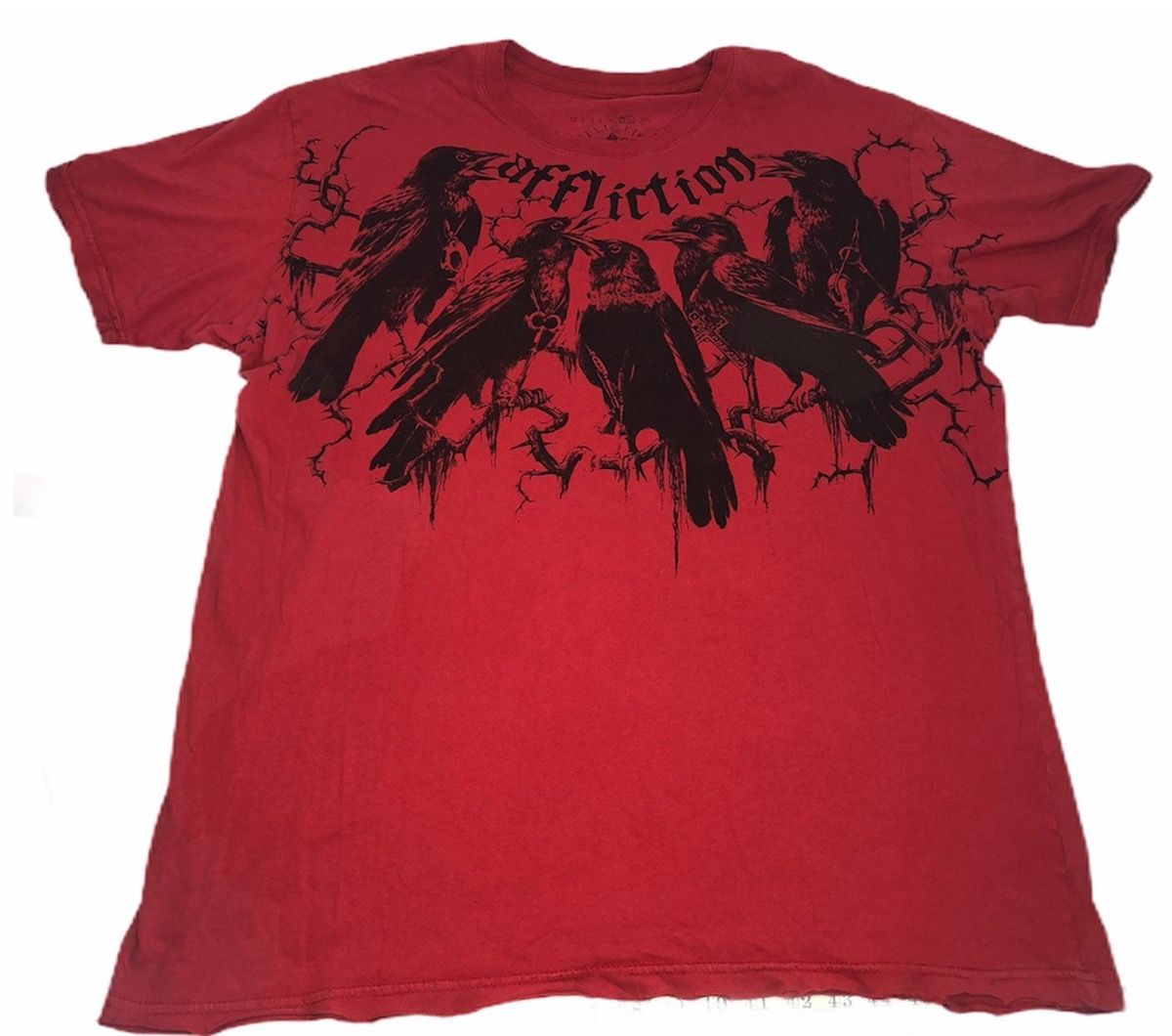 Affliction SEMATARY “GRAVE HOUSE” AFFLICTION TEE Size US XXL / EU 58 / 5 - 1 Preview