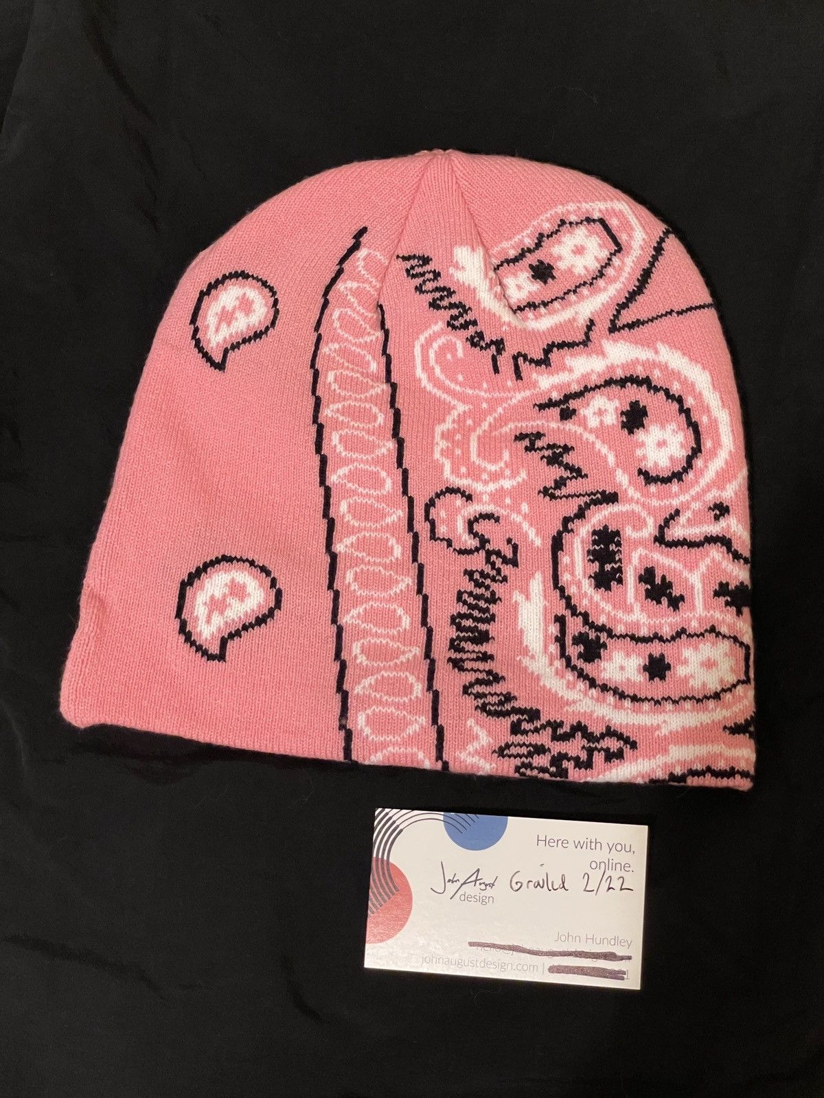 Union La Lisa Le Strange Paisley Beanie | Grailed