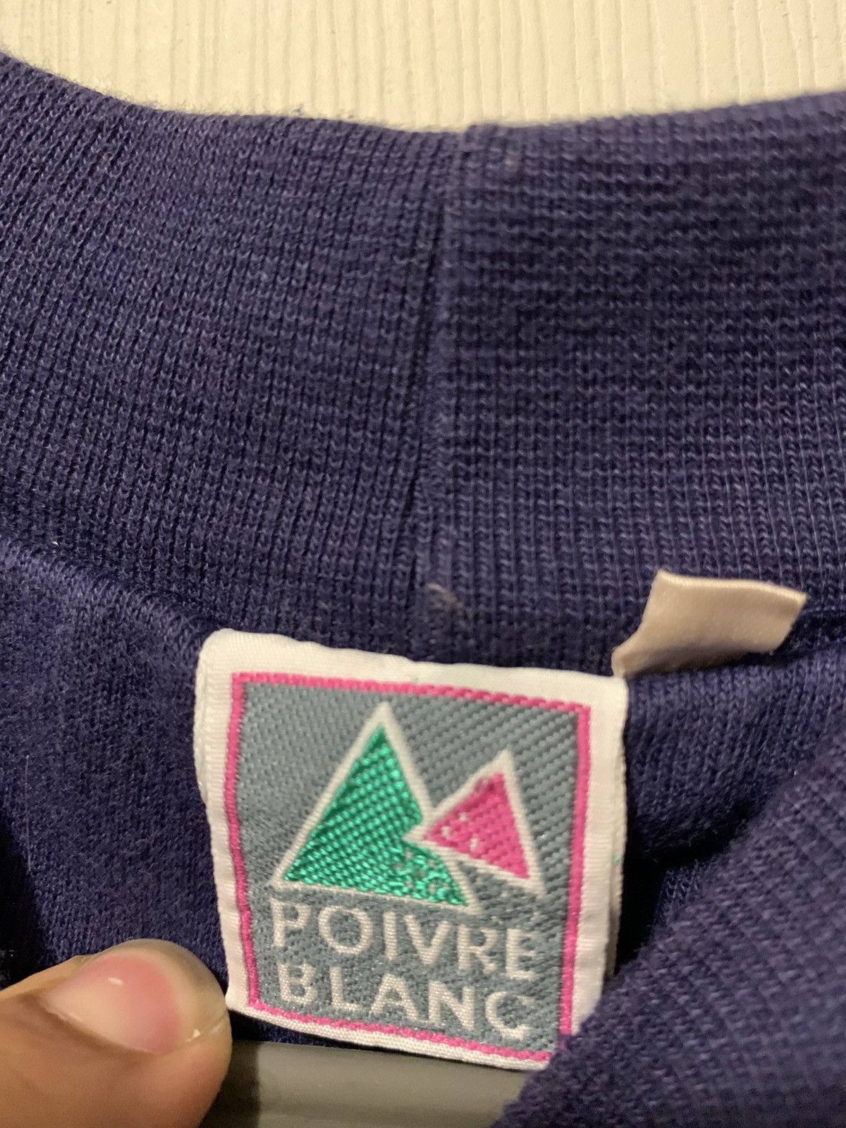 Vintage Poivre Blanc Val d'isere ski resort Sweatshirt