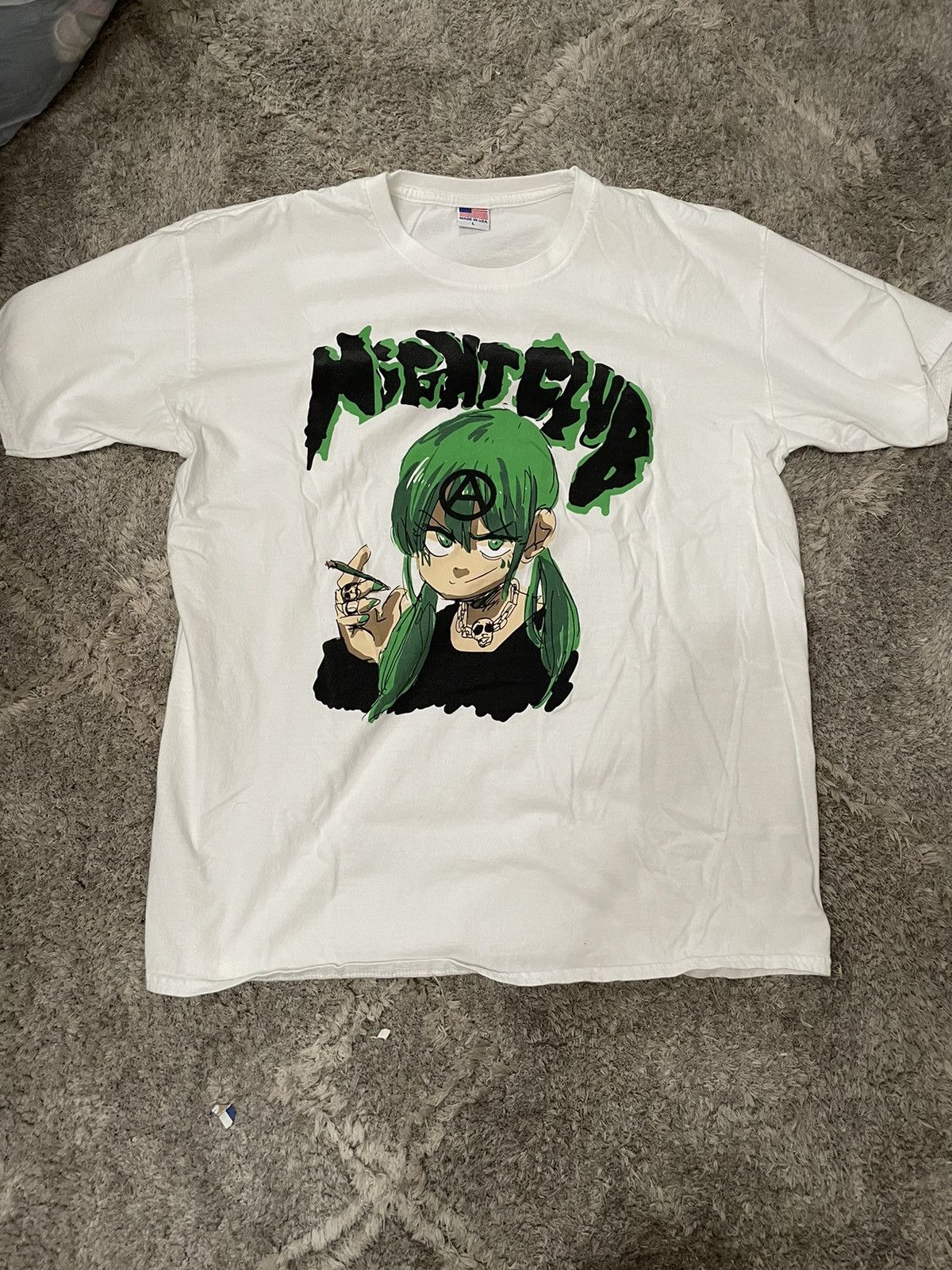 Asspizza Night Club Jun Inagwa Anarchy Tee Size US L / EU 52-54 / 3 - 2 Thumbnail