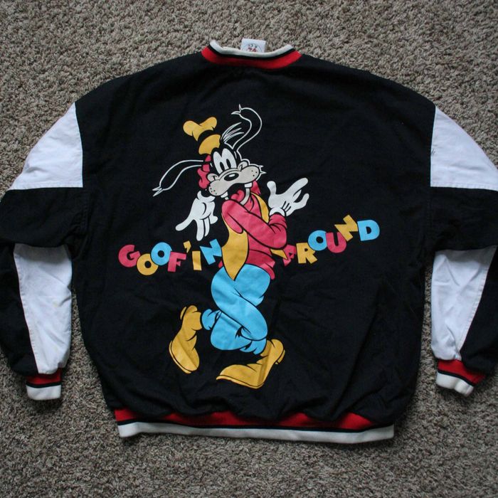 Disney Vintage Goofy Bomber Jacket | Grailed