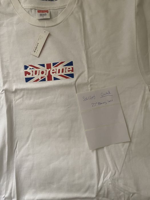 Supreme union jack box hot sale logo