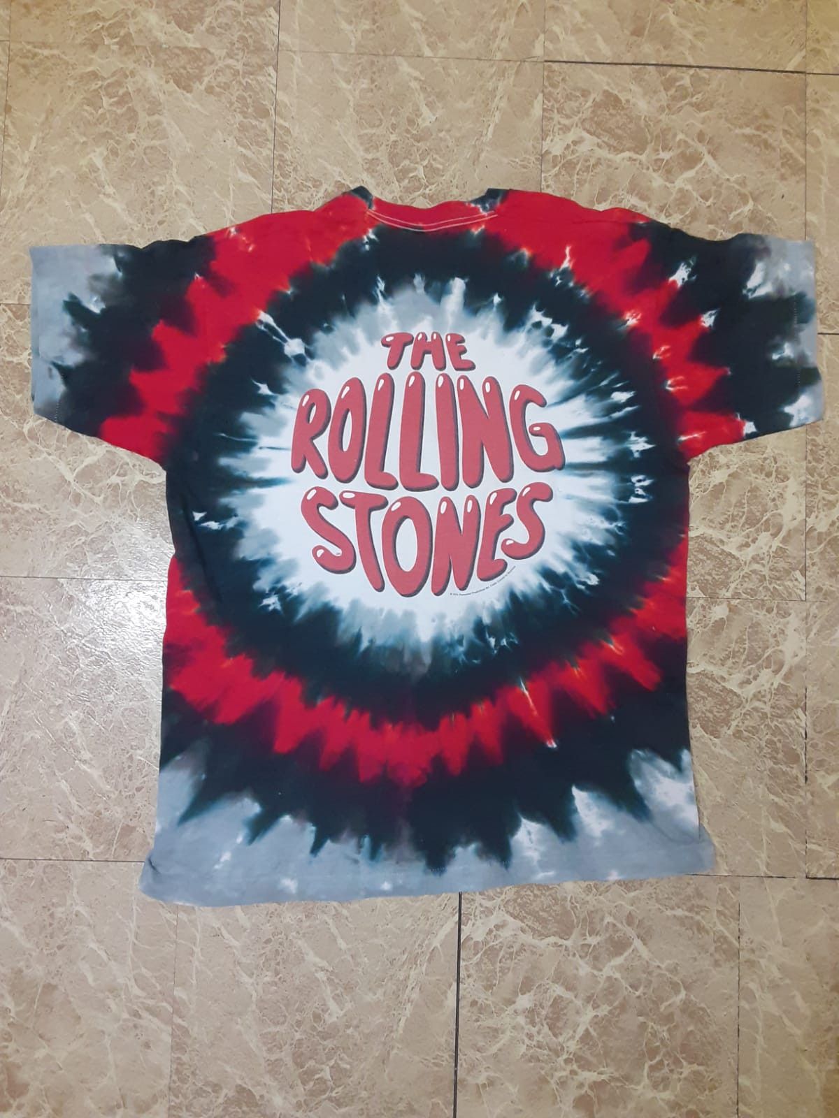 Fruit Of The Loom Vintage 1994 The Rolling Stones Tie Dye T-Shirt Size XL Size US XL / EU 56 / 4 - 2 Thumbnail