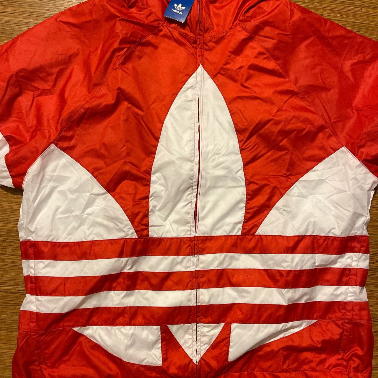 Adidas ADIDAS BIG TREFOIL WINDBREAKER JACKET | Grailed
