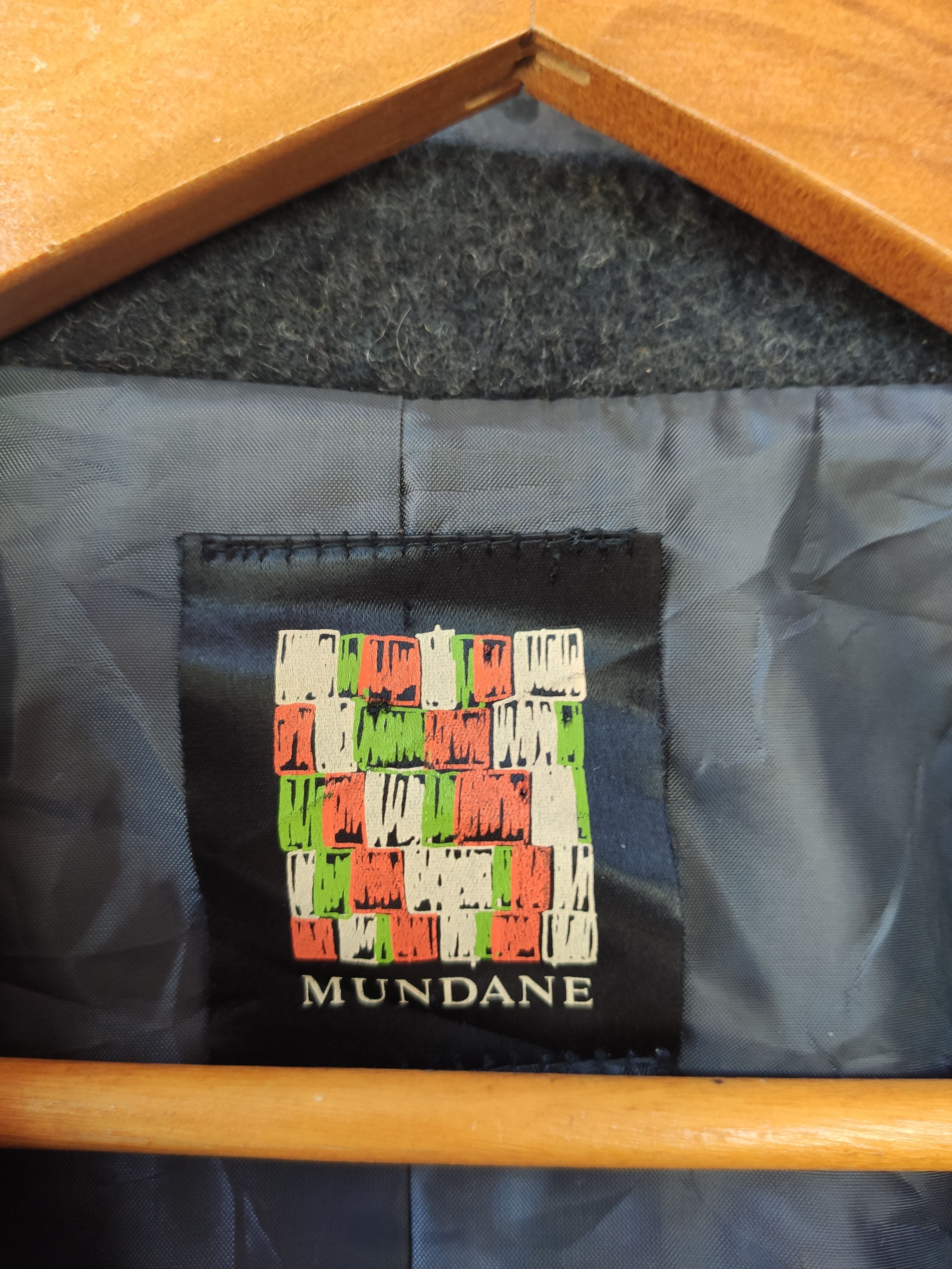 Japanese Brand Mundane jacket wool Size US M / EU 48-50 / 2 - 6 Thumbnail