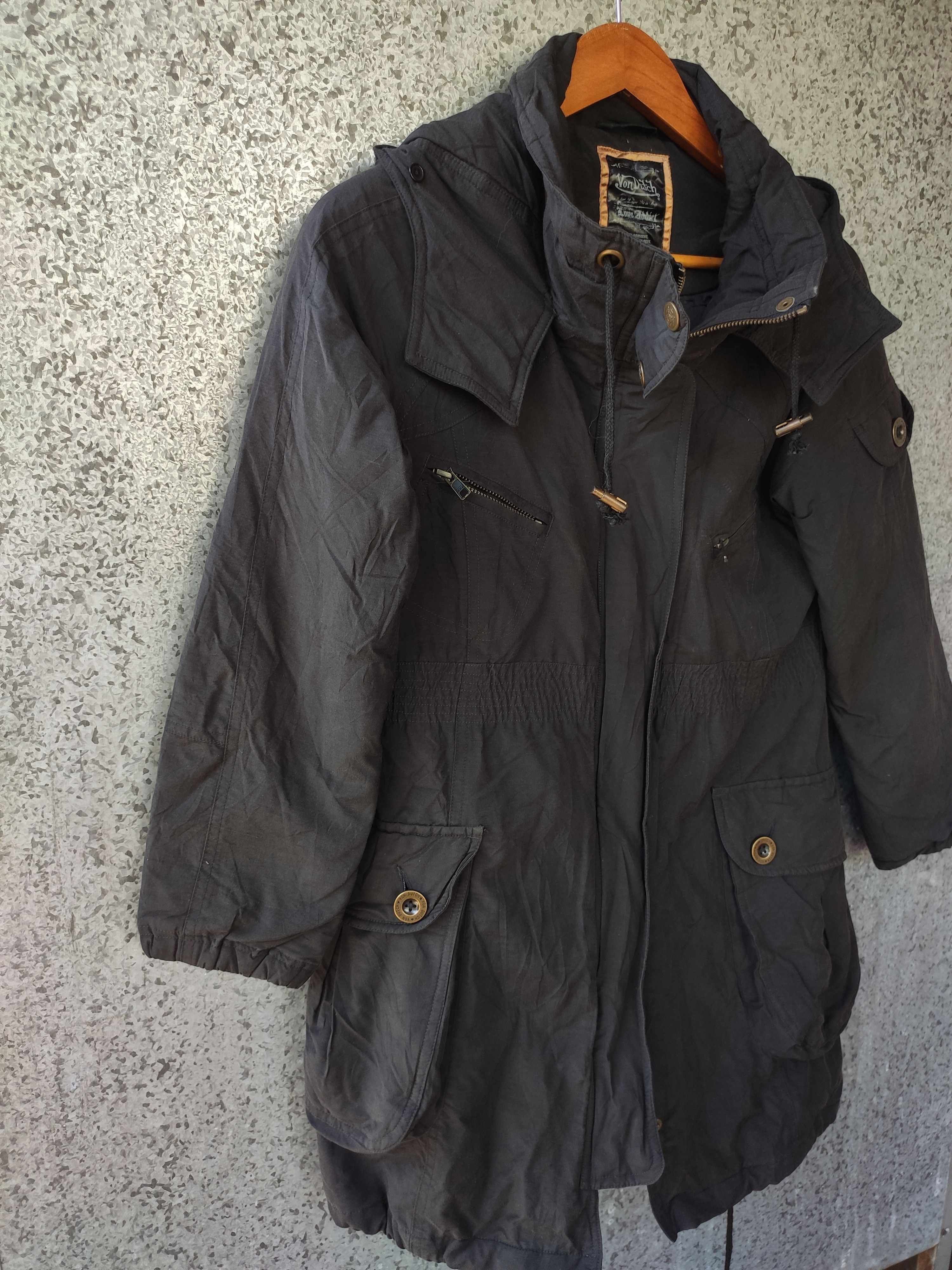 If Six Was Nine Von Dutch jacket zipper parkas army Size US M / EU 48-50 / 2 - 5 Thumbnail