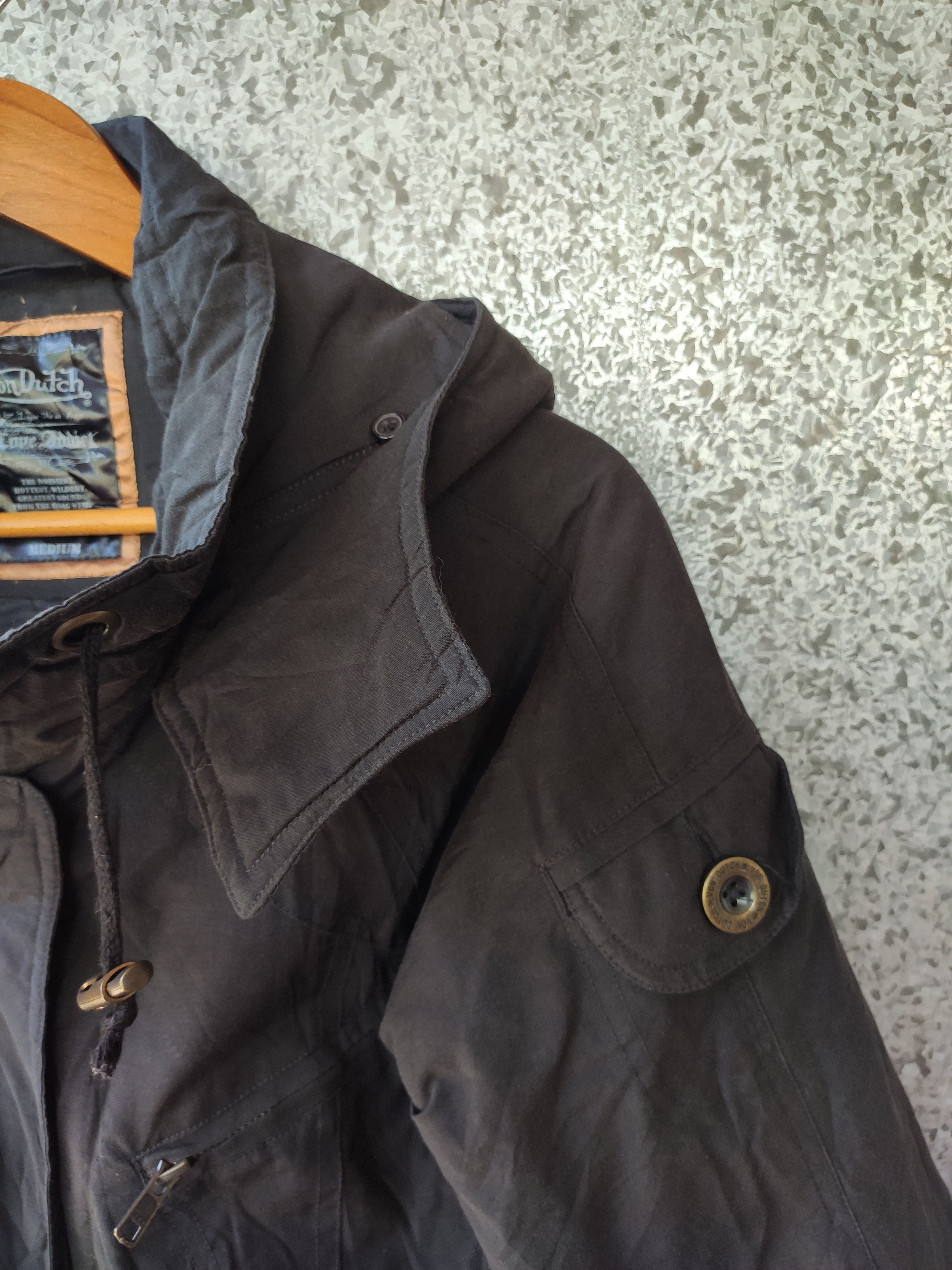 If Six Was Nine Von Dutch jacket zipper parkas army Size US M / EU 48-50 / 2 - 4 Thumbnail