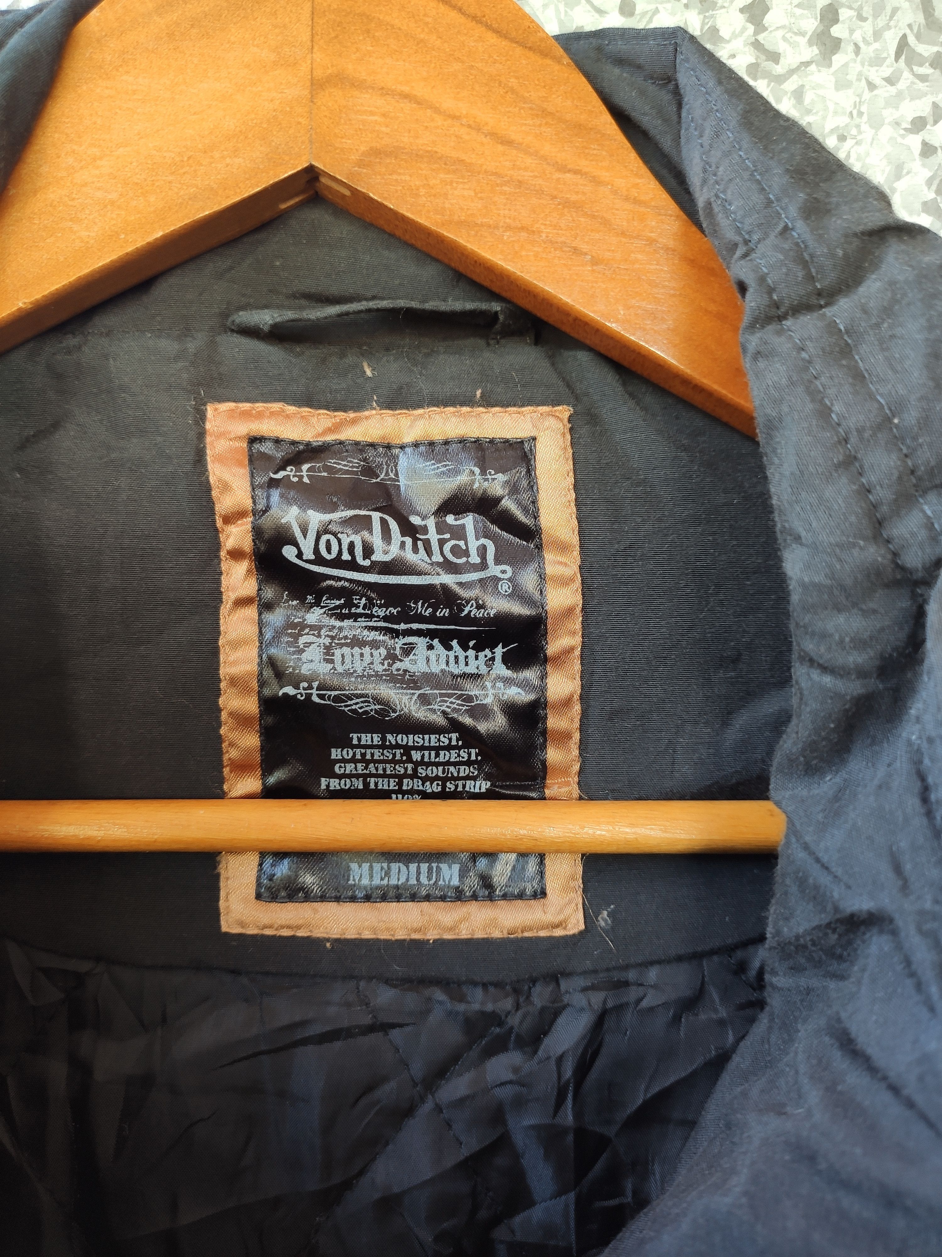 If Six Was Nine Von Dutch jacket zipper parkas army Size US M / EU 48-50 / 2 - 6 Thumbnail