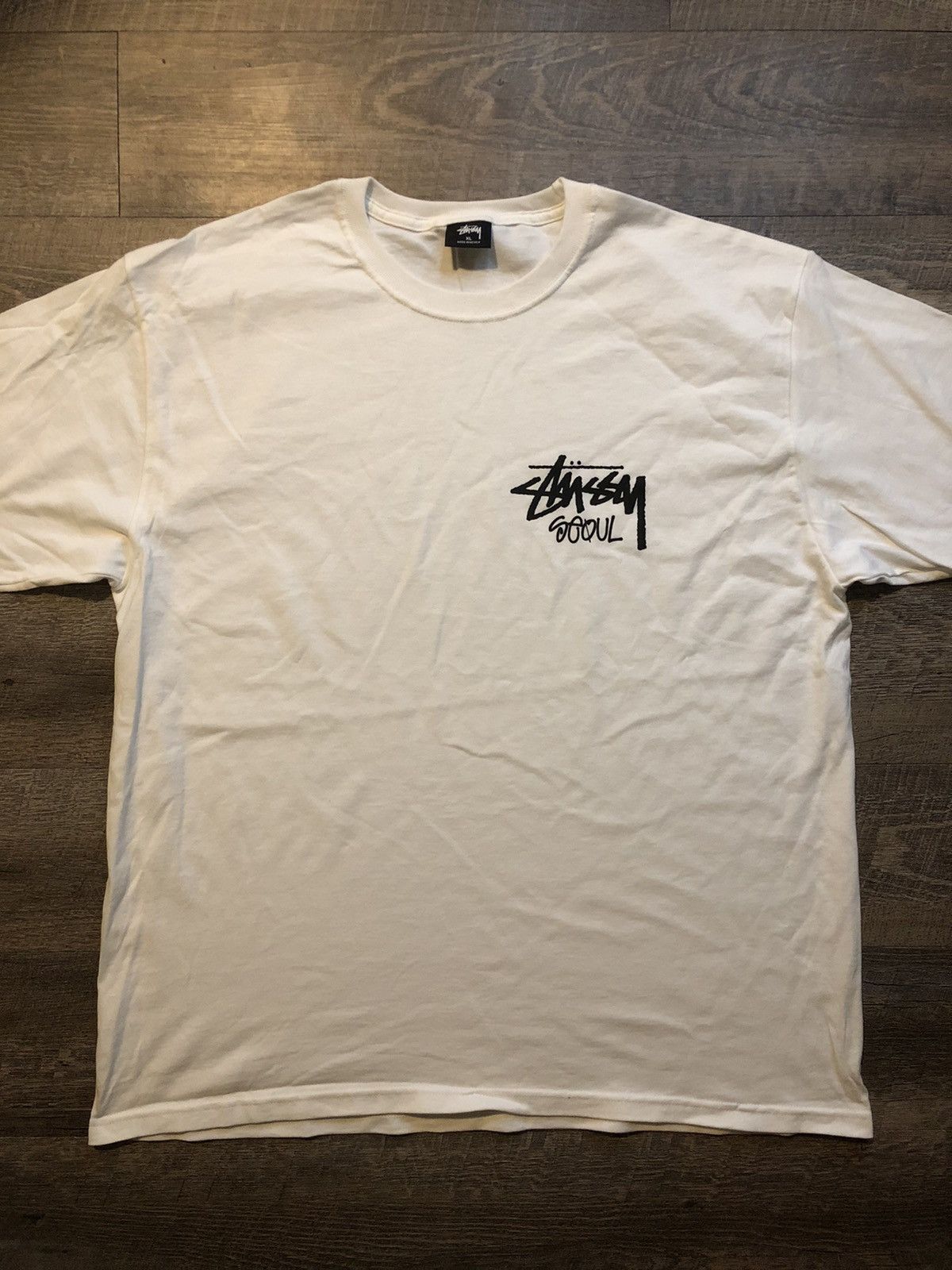 大量限定価格 【L】Stussy Stock Seoul T-Shirt white 2023