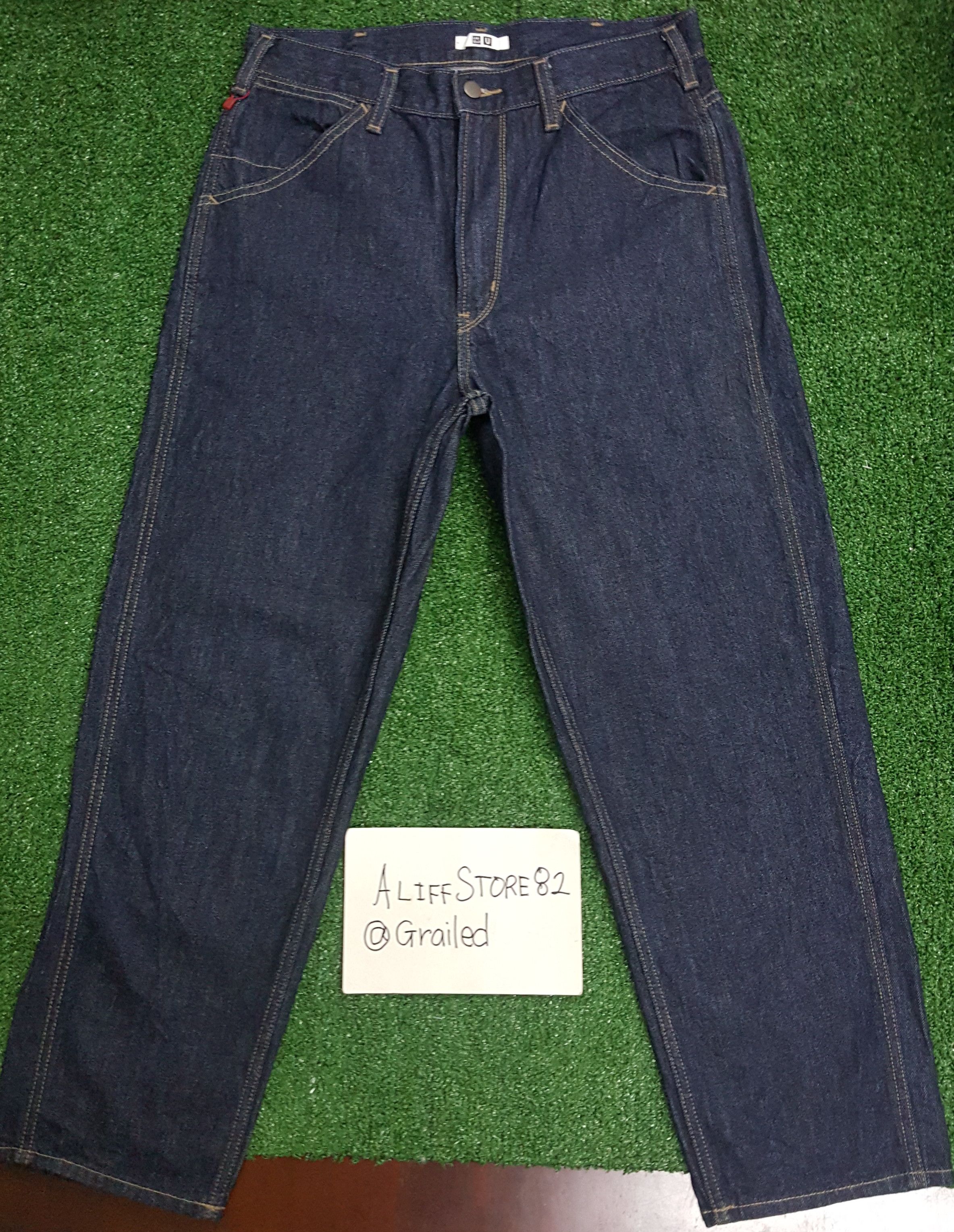 📍LastDrop📍Uniqlo U Wide Fit Tapered Jeans