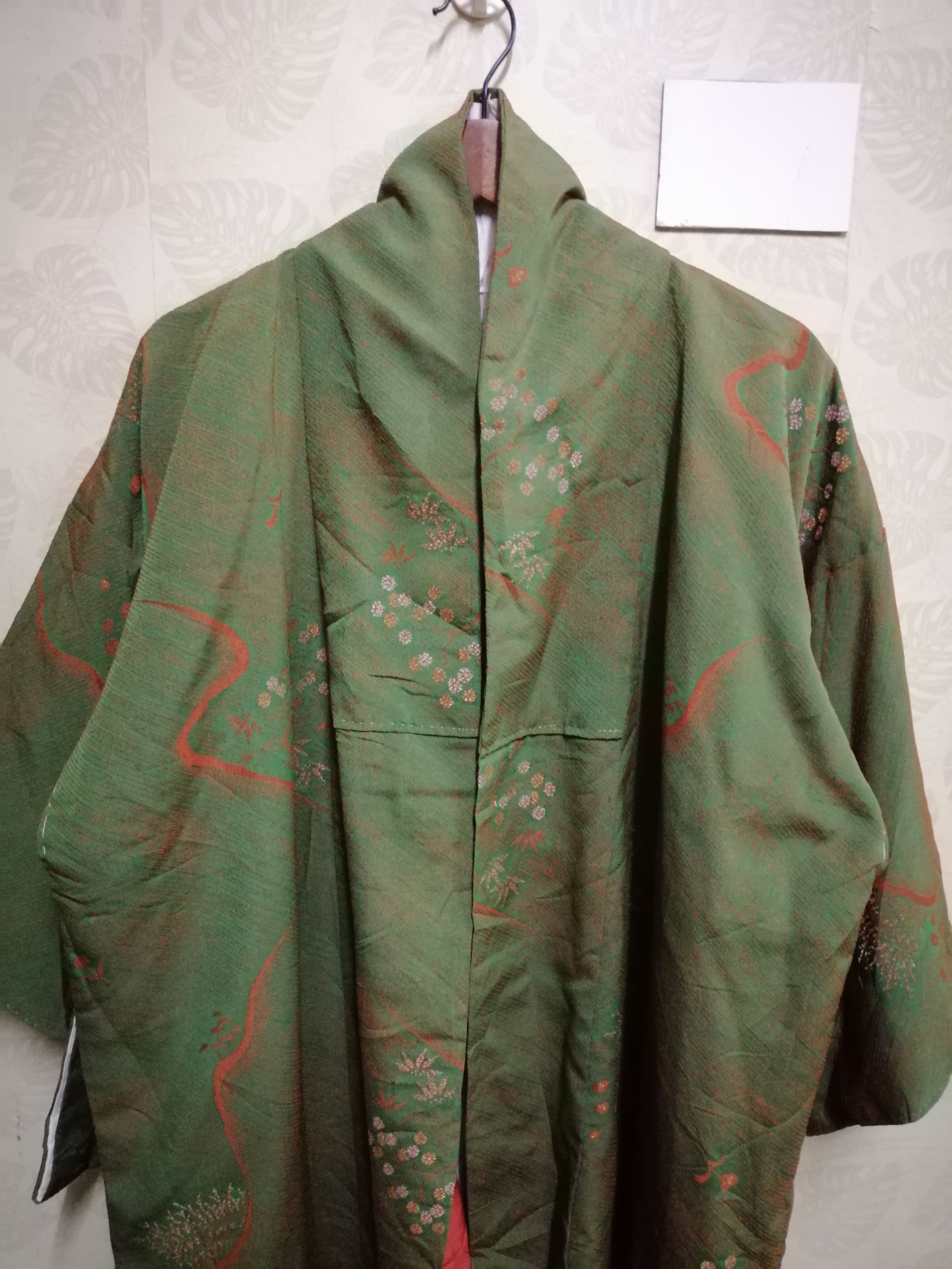 Japanese Brand Vintage classic kimono noragi haori hanten jinbei #KPJ1 Size US L / EU 52-54 / 3 - 2 Thumbnail