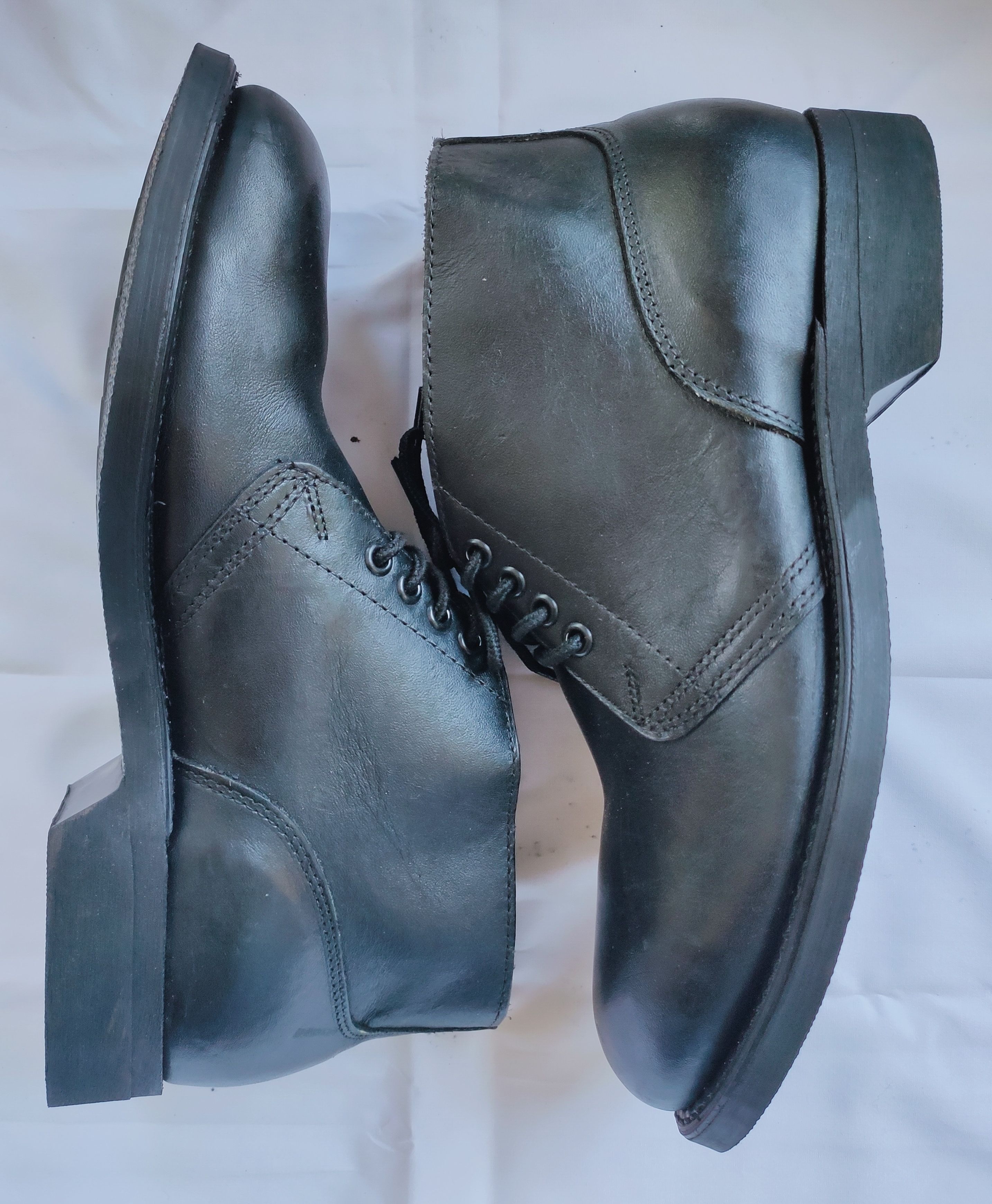 Vintage Vtg 1987 ankle workers boots by ADDISON with BILTRITE sole Size US 9 / EU 42 - 1 Thumbnail