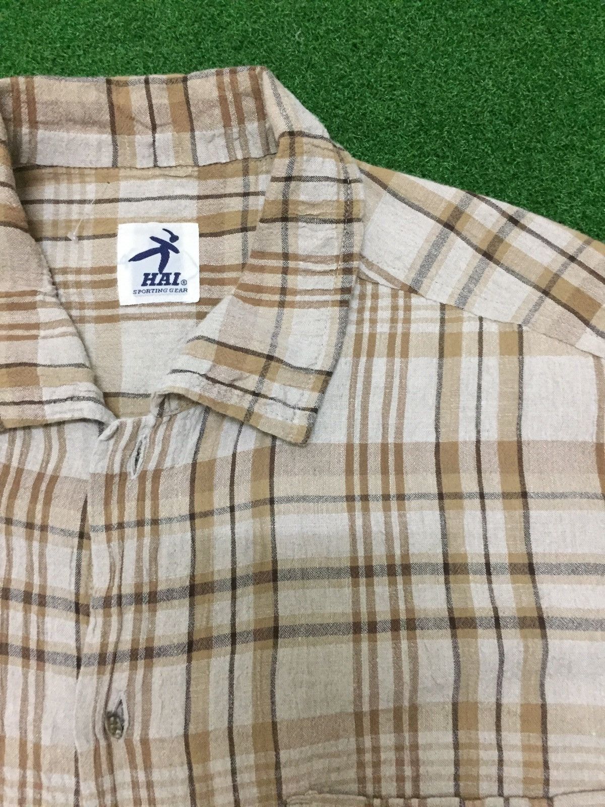 Hai Sporting Gear × Issey Miyake × Japanese Brand VINTAGE HAI SPORTING GEAR SHIRT Size US M / EU 48-50 / 2 - 1 Thumbnail
