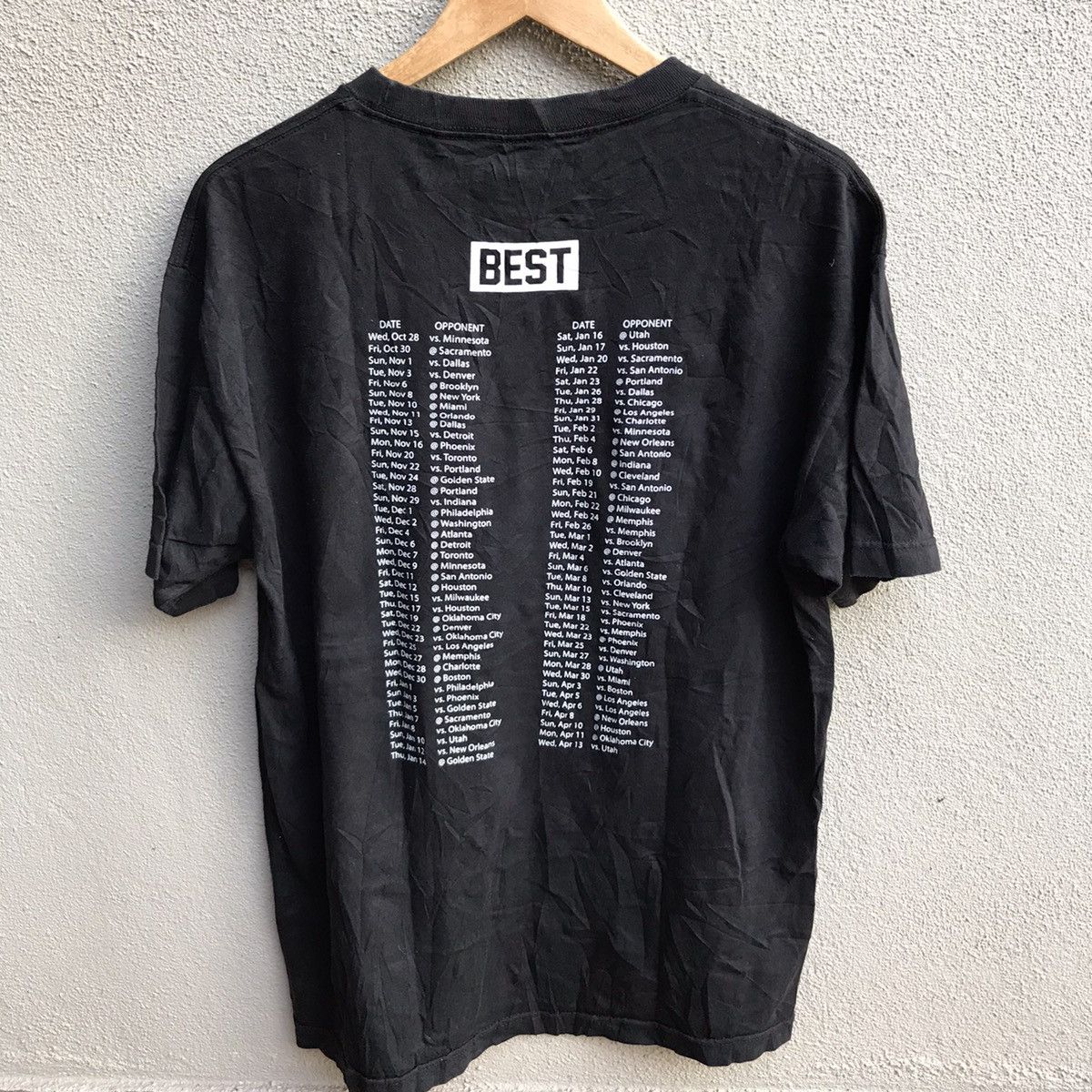 NBA KOBE BRYANT farewell tour tee lakers Size US L / EU 52-54 / 3 - 3 Thumbnail