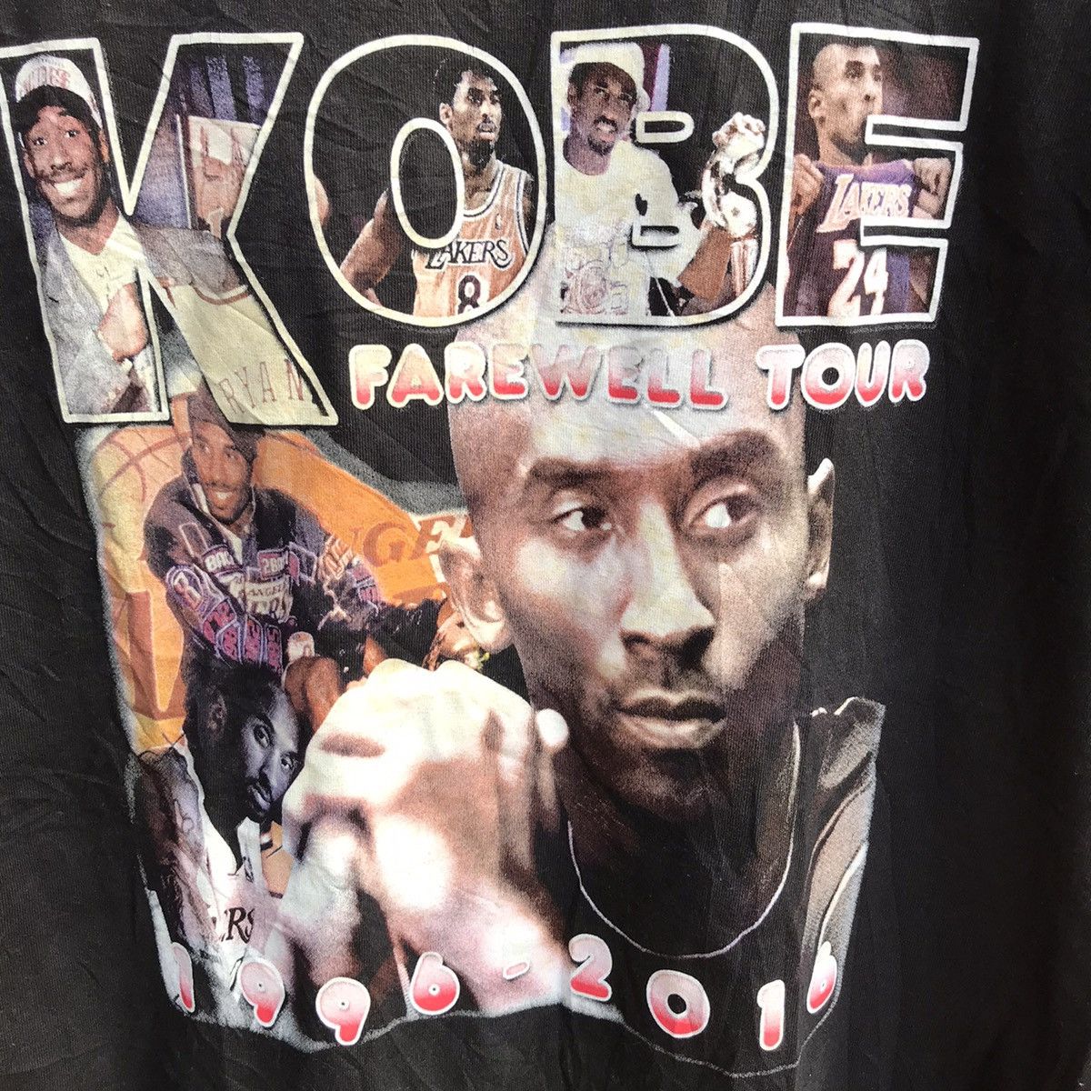 NBA KOBE BRYANT farewell tour tee lakers Size US L / EU 52-54 / 3 - 4 Thumbnail