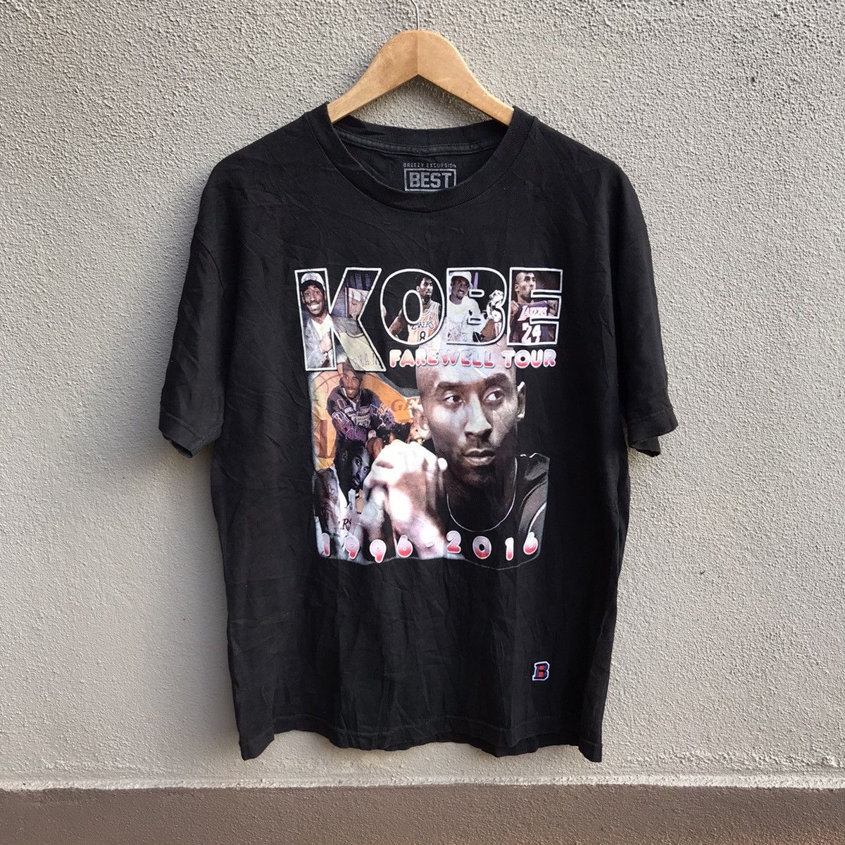 NBA KOBE BRYANT farewell tour tee lakers Size US L / EU 52-54 / 3 - 1 Thumbnail