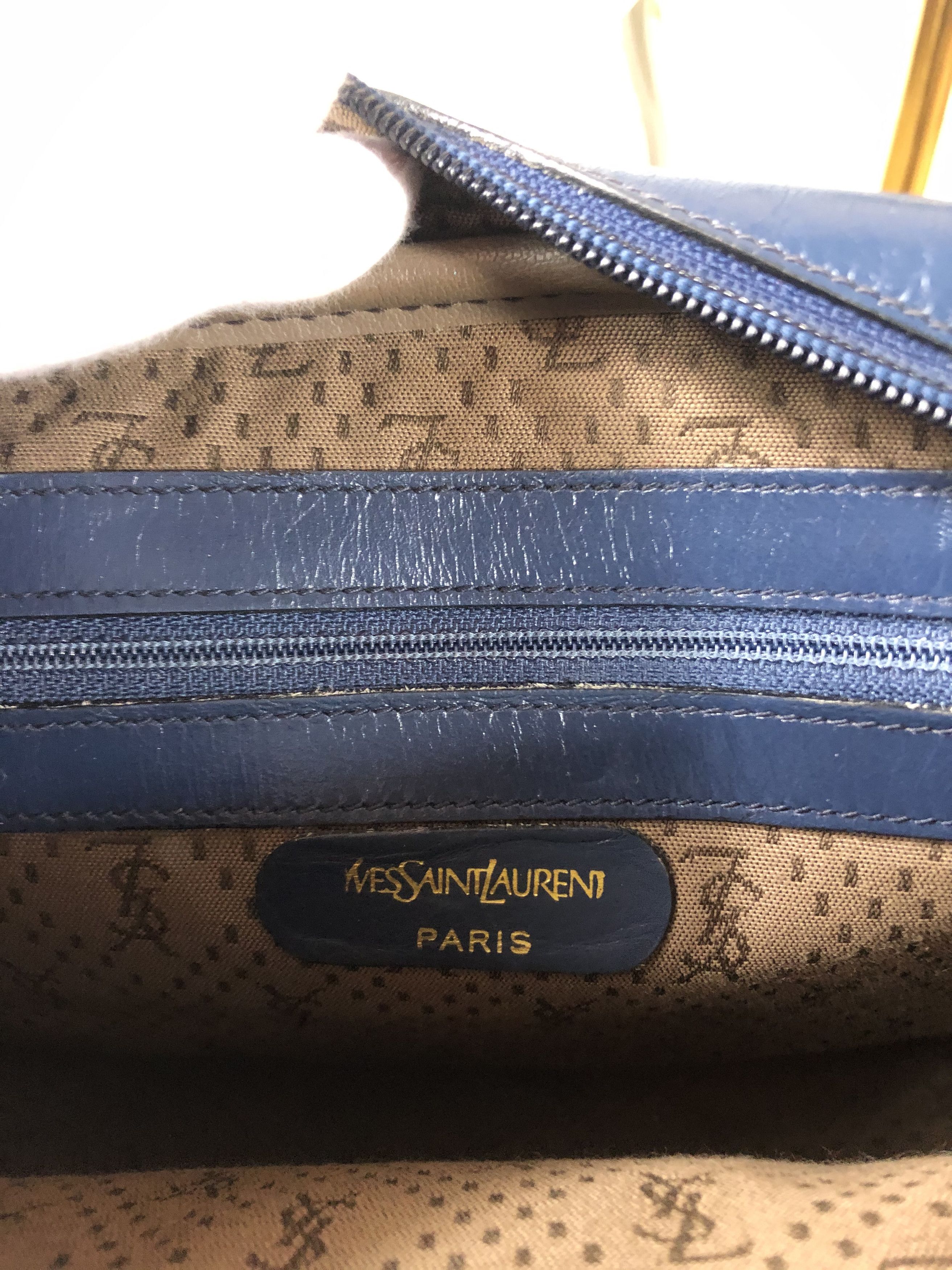 Yves Saint Laurent vintage ysl big logo bag Size ONE SIZE - 5 Thumbnail