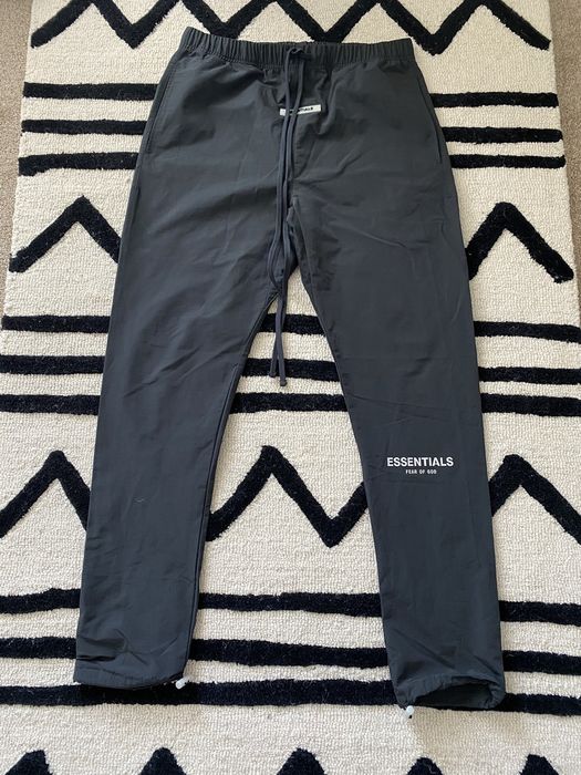 Fear of God Essentials FOG Nylon Reflective Track Pants Size