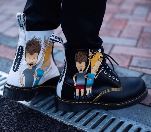 Dr. Martens × Mtv RARE Beavis & Butthead Boot | Grailed