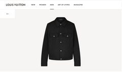 Louis Vuitton LV Monogram Denim G Jean Denim Jacket Bullson Outerwear Used