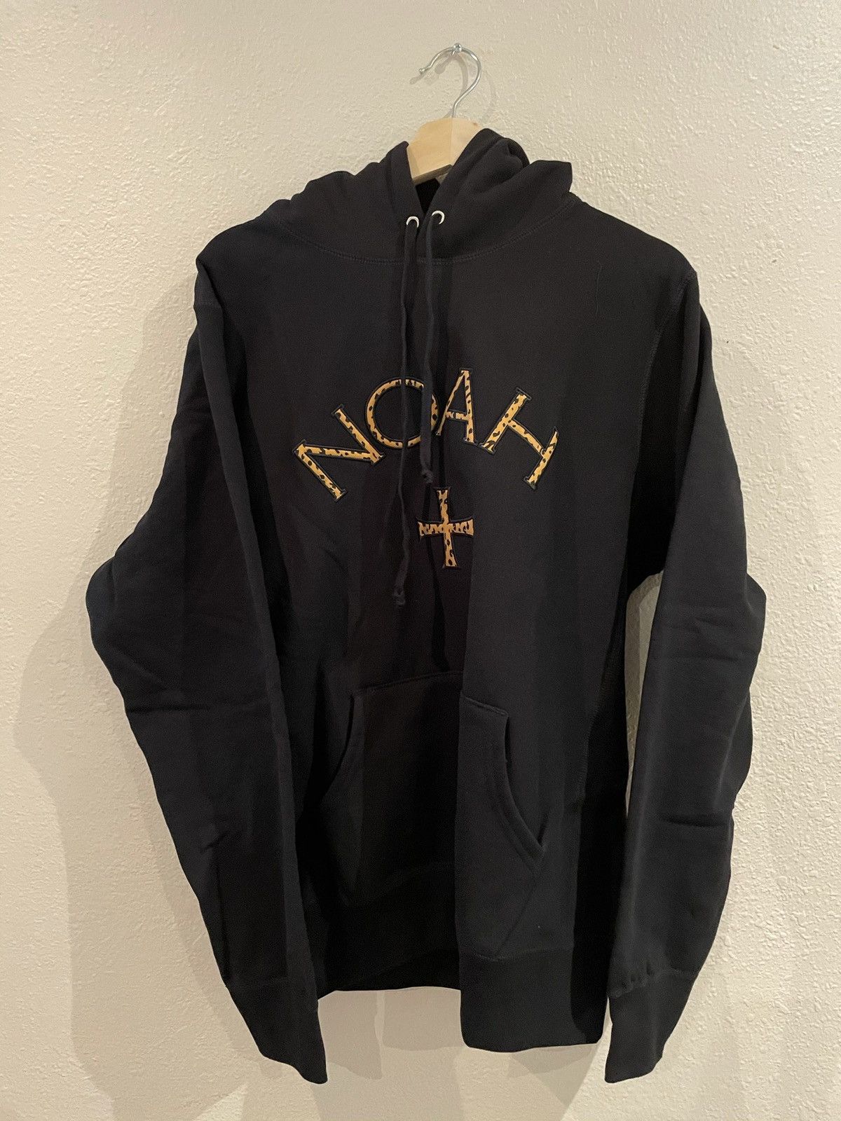 Cheetah core logo hoodie clearance