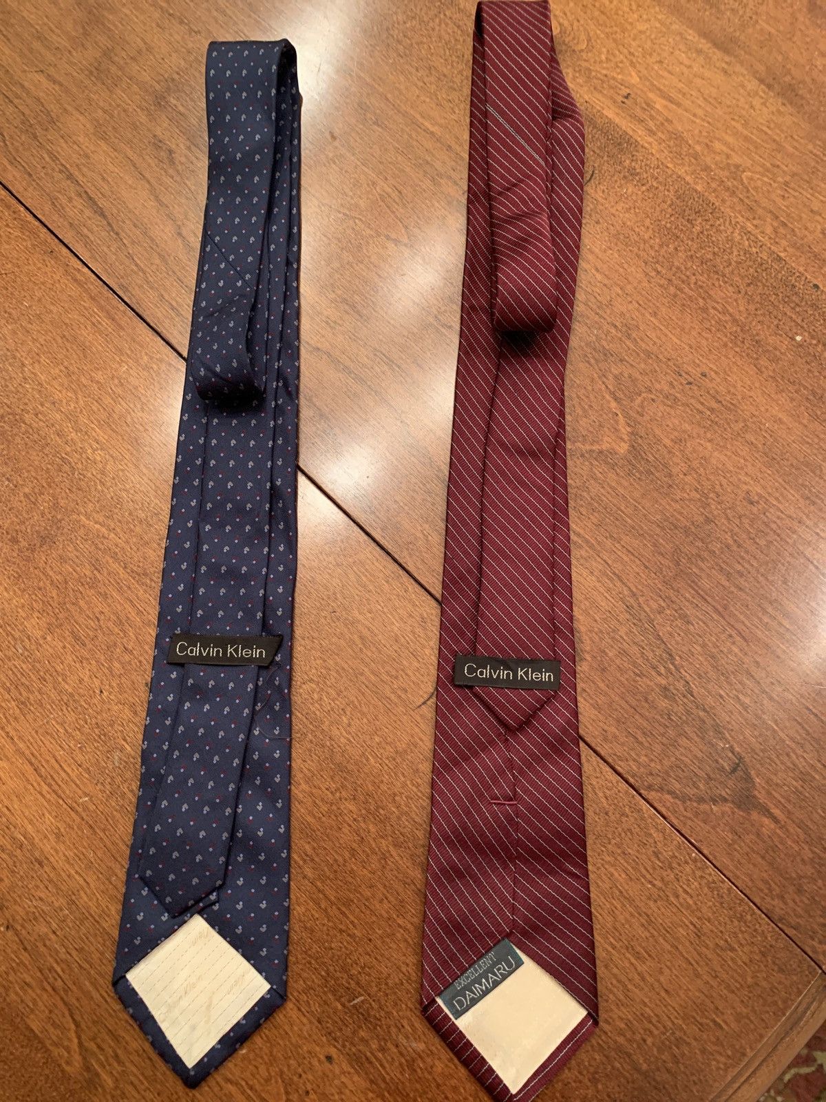 Calvin Klein Lot of 2 Calvin Klein Ties Gently Used Authentic Grailed