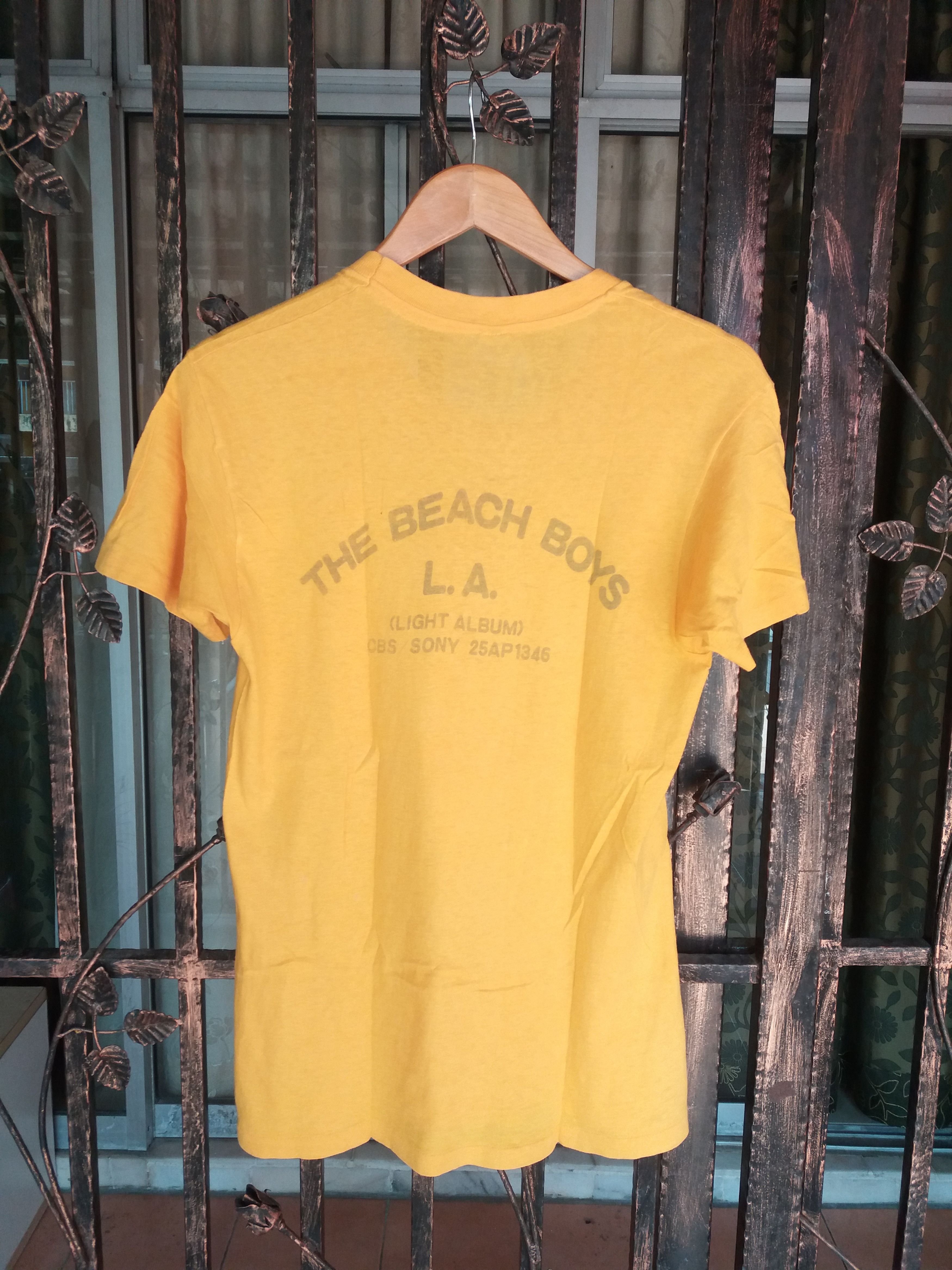 Band Tees Vintage 70s the beach boys band tee iron on print Size US M / EU 48-50 / 2 - 2 Thumbnail