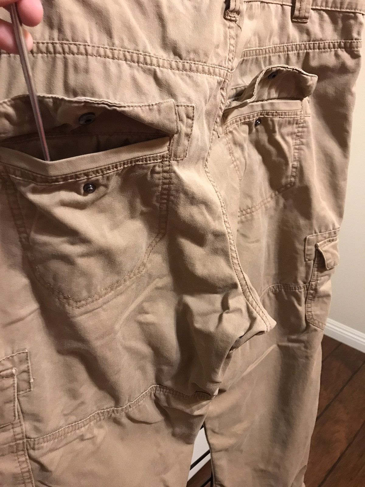 Vintage Vintage Light Brown 6 Pocket Cargo Pants Size US 44 / EU 60 - 6 Thumbnail