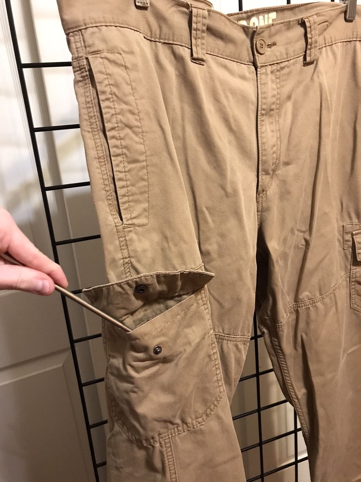 Vintage Vintage Light Brown 6 Pocket Cargo Pants Size US 44 / EU 60 - 4 Thumbnail