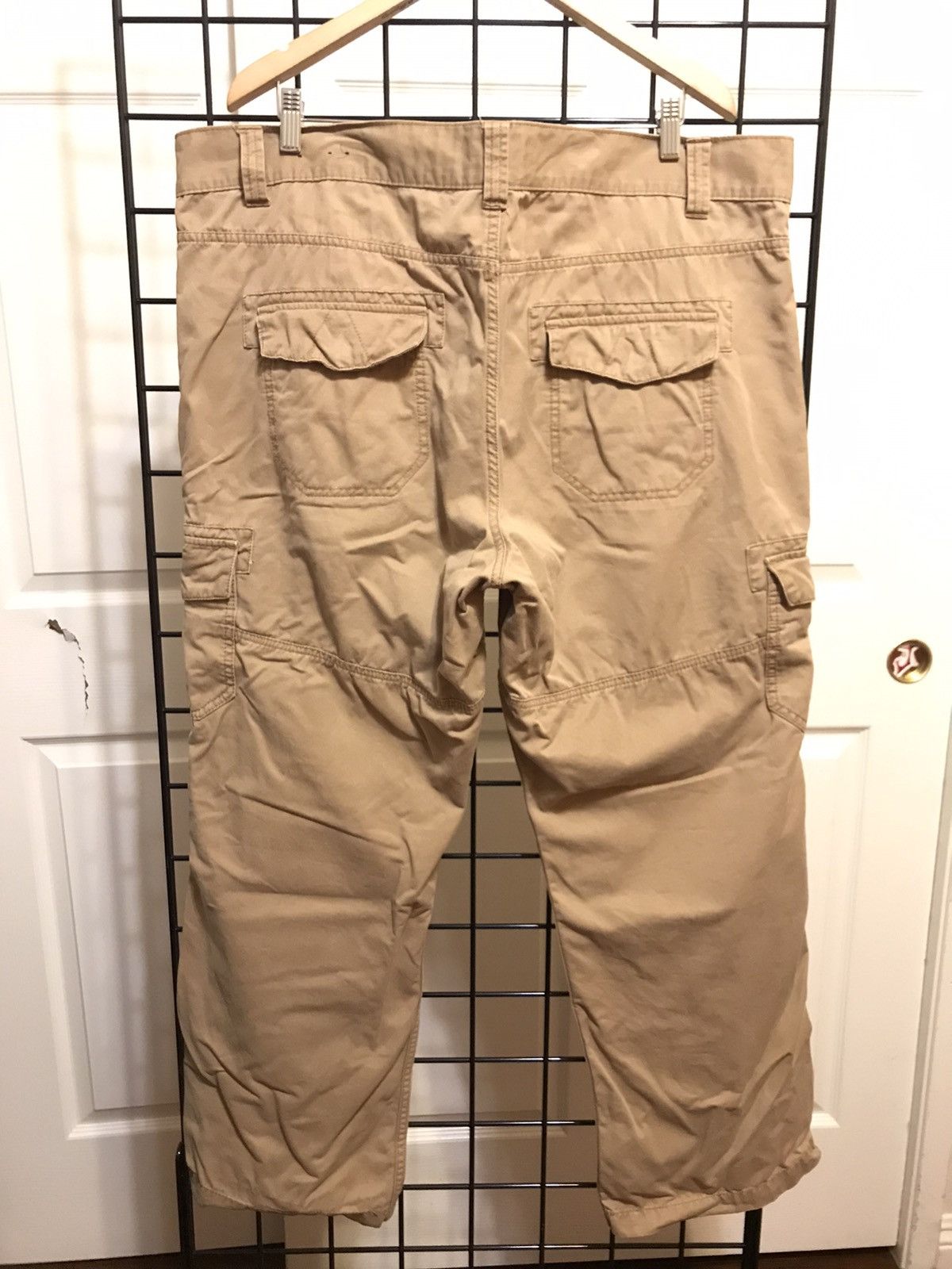 Vintage Vintage Light Brown 6 Pocket Cargo Pants Size US 44 / EU 60 - 7 Thumbnail