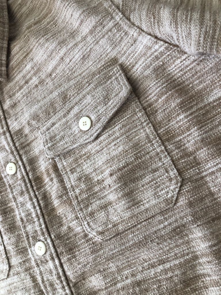 Visvim Visvim Black Elk Flannel ND Garabou sz 4 Pink / Beige Size US XL / EU 56 / 4 - 6 Thumbnail