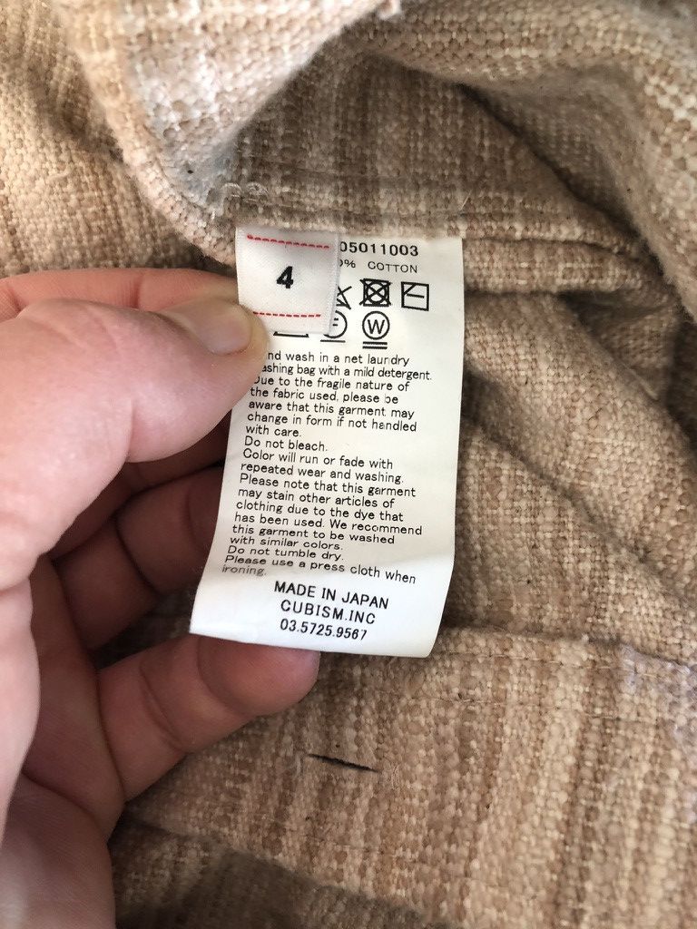 Visvim Visvim Black Elk Flannel ND Garabou sz 4 Pink / Beige Size US XL / EU 56 / 4 - 8 Thumbnail