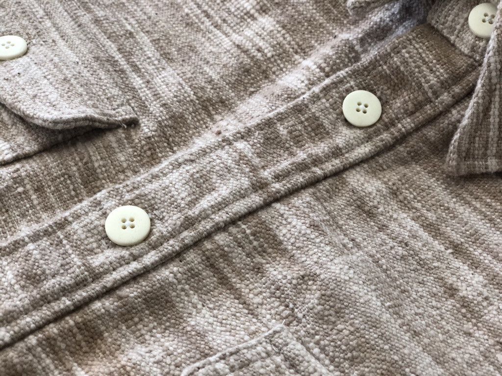 Visvim Visvim Black Elk Flannel ND Garabou sz 4 Pink / Beige Size US XL / EU 56 / 4 - 7 Thumbnail