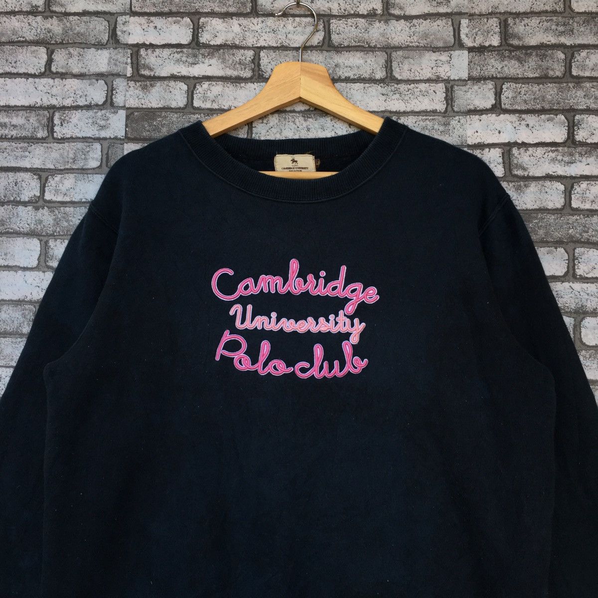 Cambridge university polo club sweatshirt pullover jumper