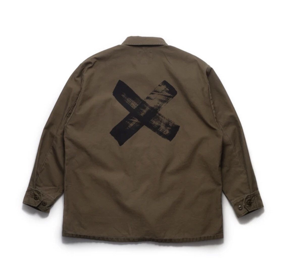 Wtaps WTAPS JUNGLE LS 01 SHIRT - OLIVE DRAB | Grailed