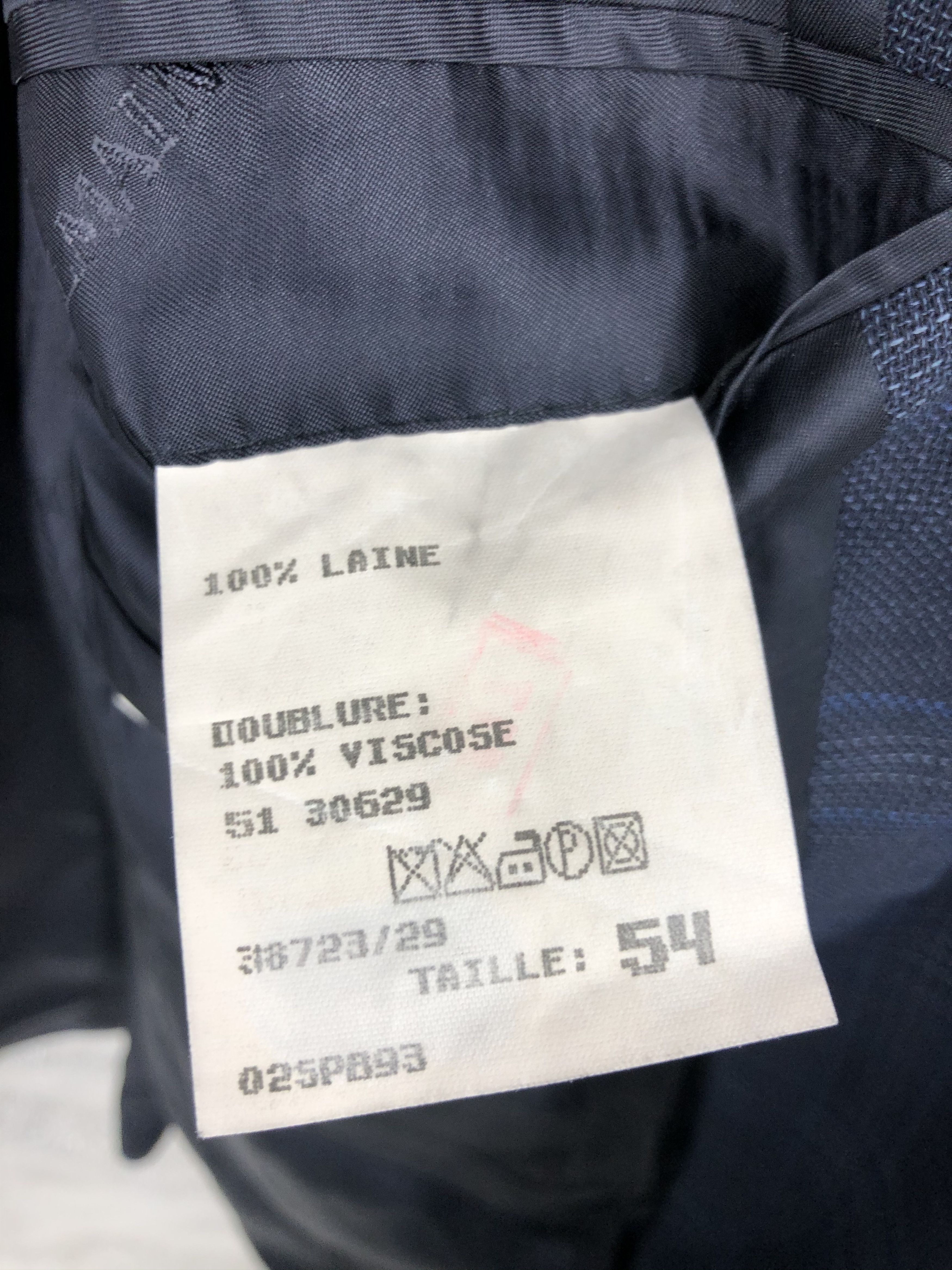 Balmain Balmain Blazer light jacket pattern check monogrammed logo Size US L / EU 52-54 / 3 - 8 Thumbnail