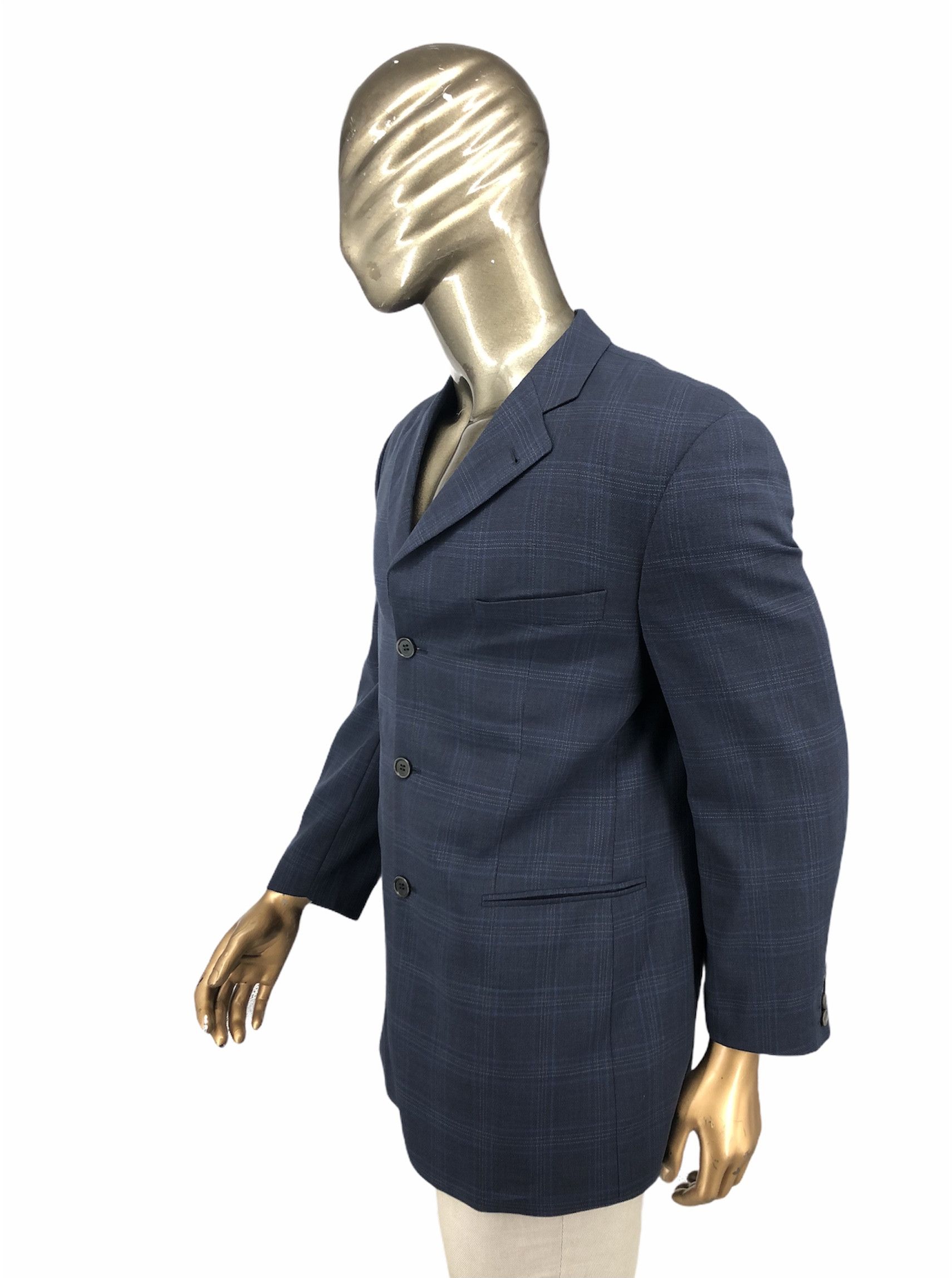 Balmain Balmain Blazer light jacket pattern check monogrammed logo Size US L / EU 52-54 / 3 - 5 Thumbnail