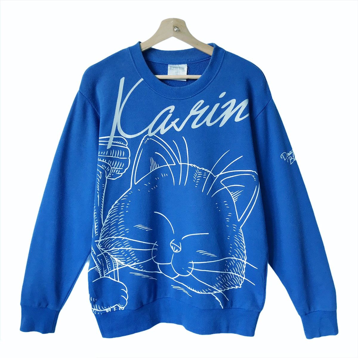 Anime Dragon Ball Printed Big Logo Crewneck Sweatshirt Size M Size US M / EU 48-50 / 2 - 1 Thumbnail