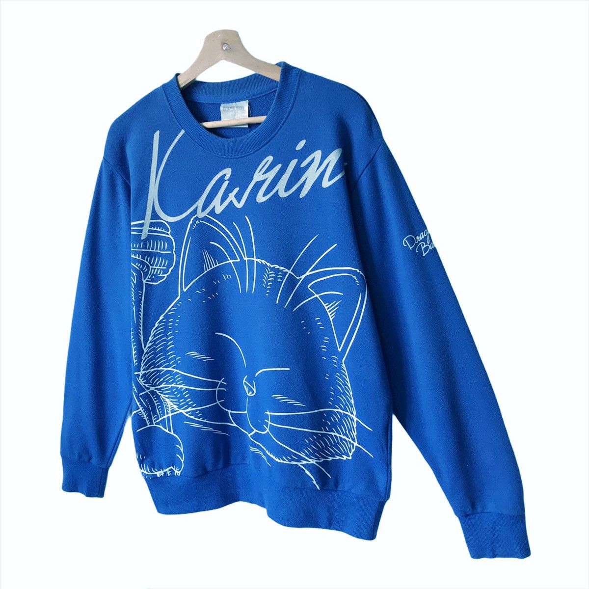 Anime Dragon Ball Printed Big Logo Crewneck Sweatshirt Size M Size US M / EU 48-50 / 2 - 3 Thumbnail