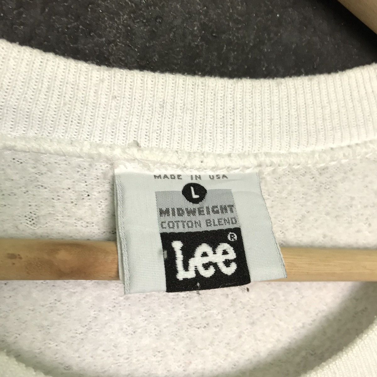 Lee Vintage 90s Lee Made in Usa Crewneck Sweatshirt Size M Size US M / EU 48-50 / 2 - 7 Thumbnail
